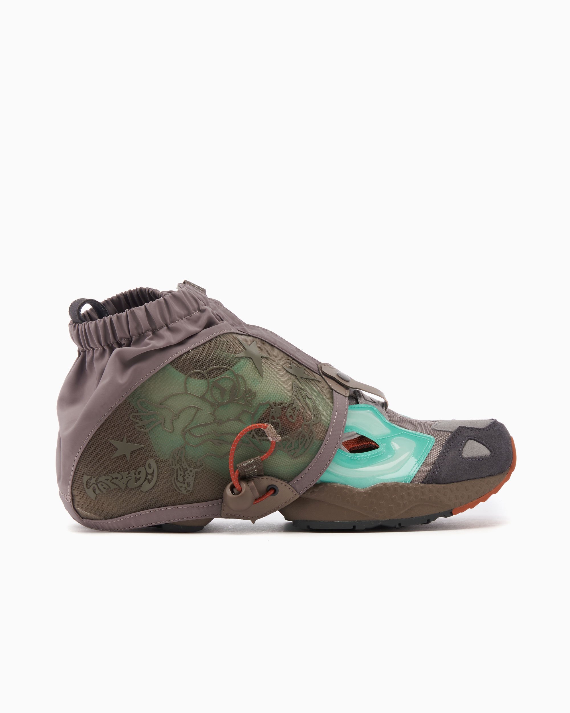 Reebok pumps sales homme marron