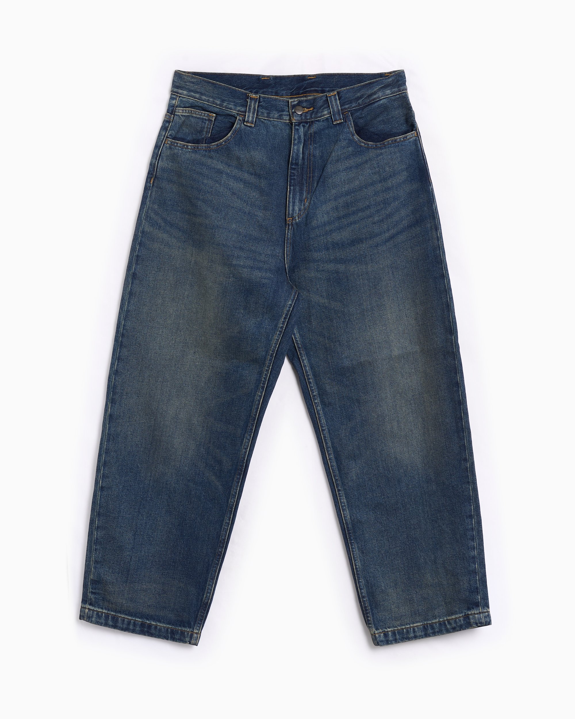 Carhartt WIP Brandon Relaxed Unisex Baggy Jeans Blue I035893