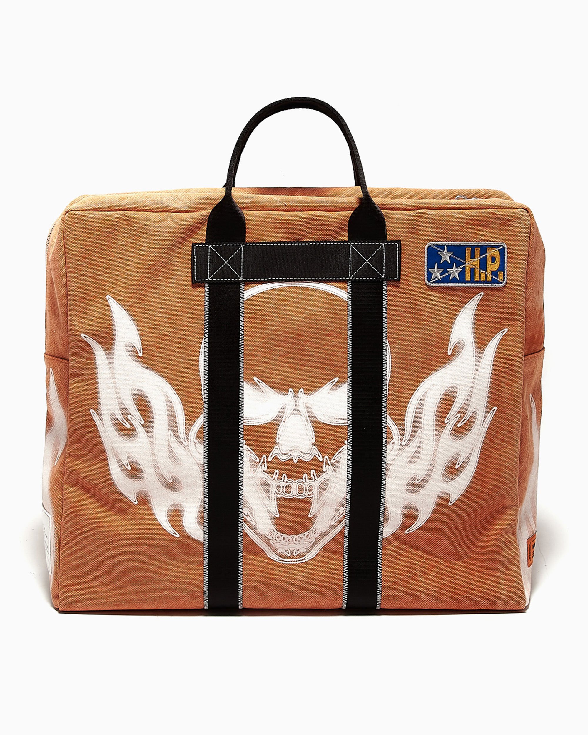 Skull duffle bag clearance