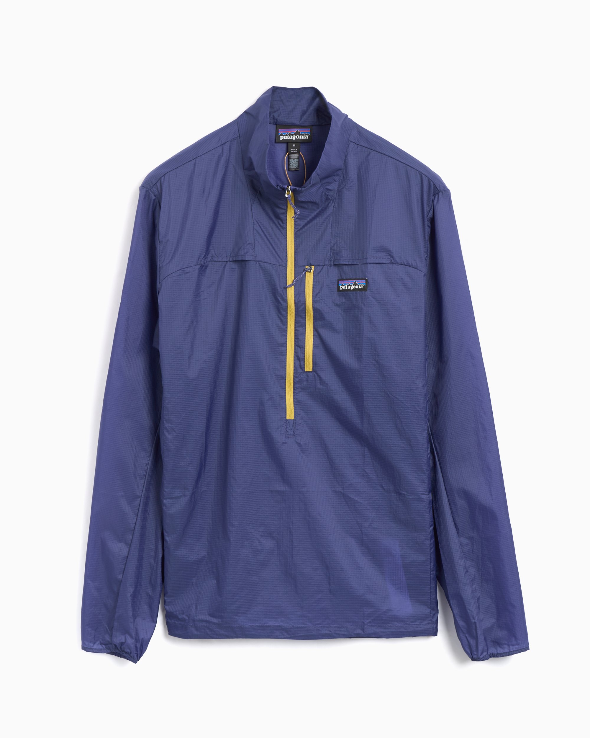 Patagonia Houdini Stash Men's 1/2 Zip Sweatshirt Purple