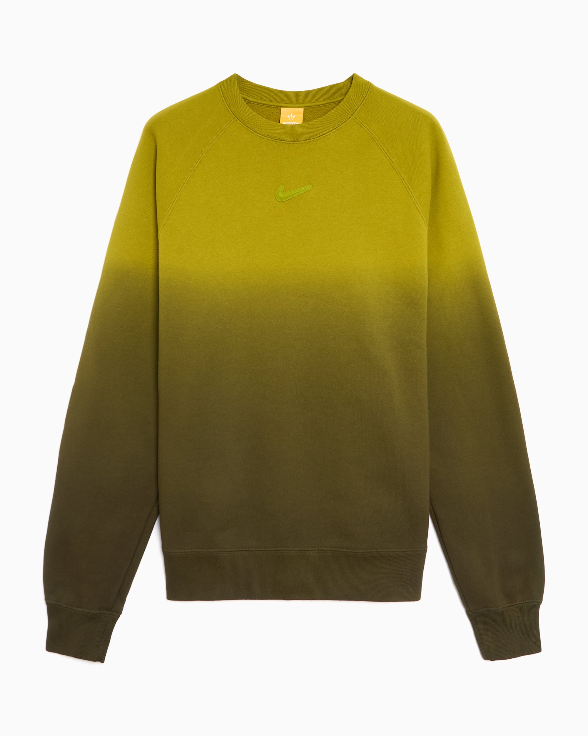 nike yellow crew neck