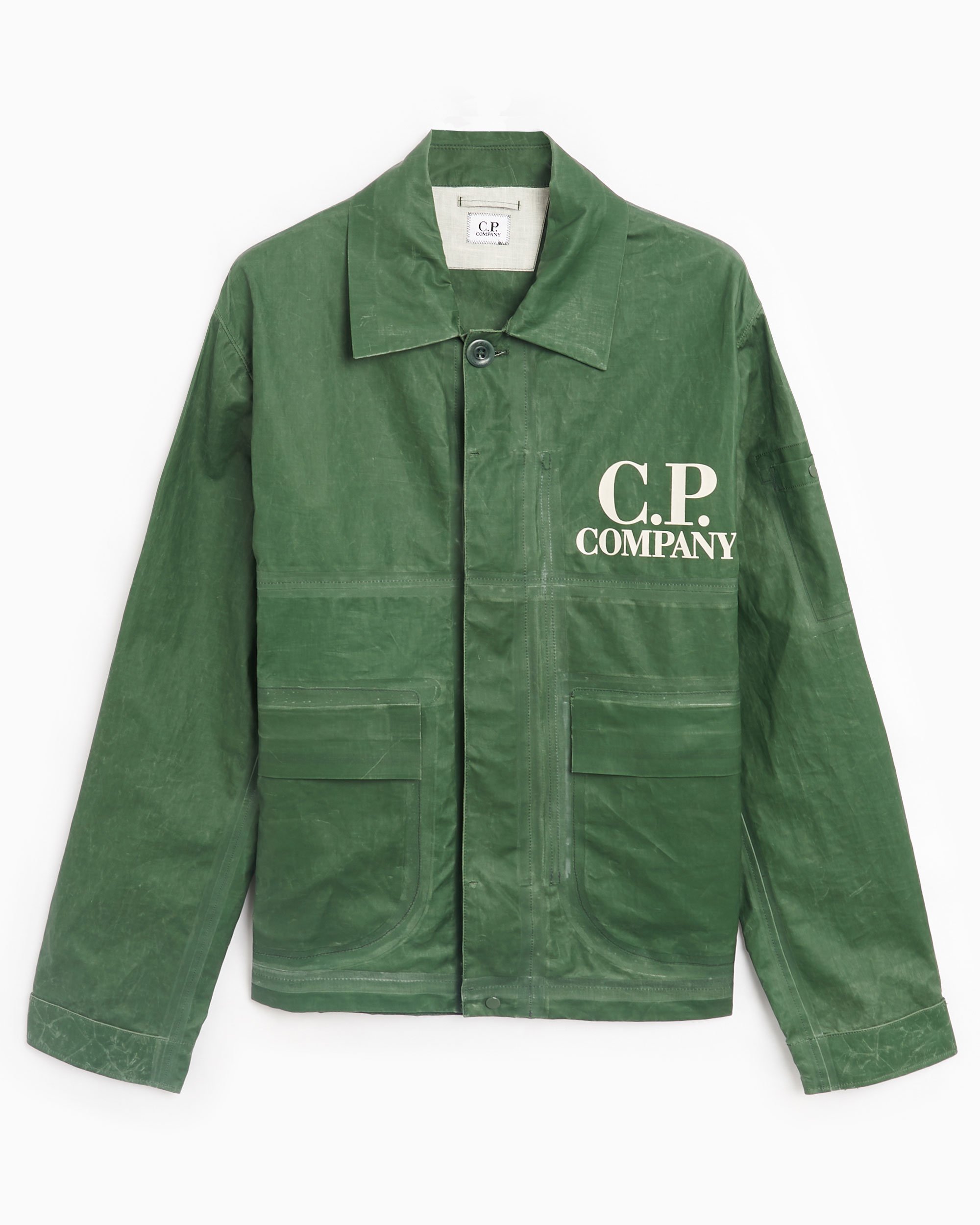 CP Company TOOB-Two Men's Short Jacket Verde 16CMOW194A110078A-649 |  FOOTDISTRICT