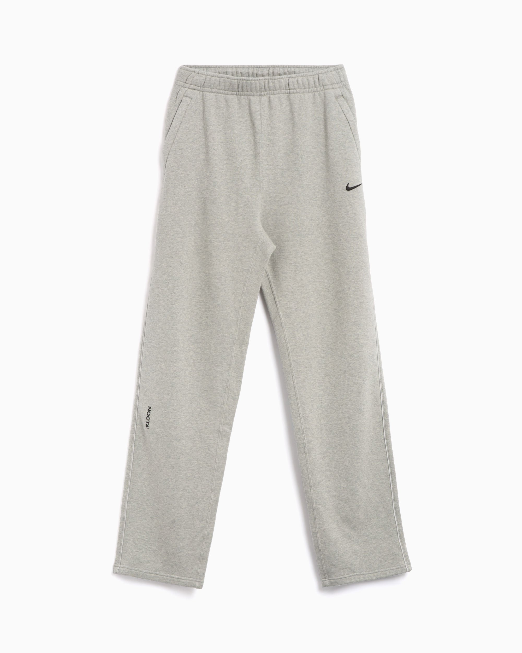 nike track pants gray