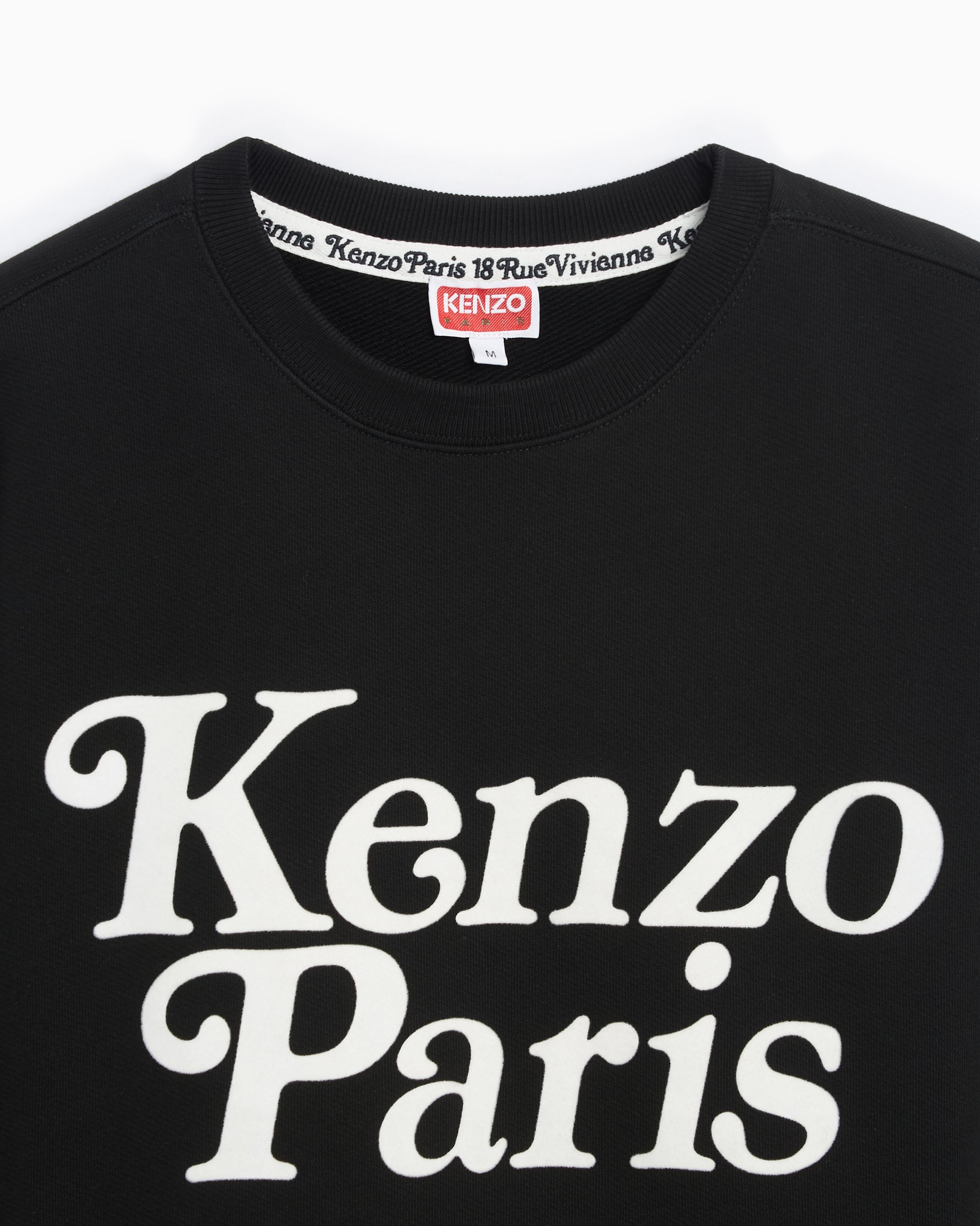 Kenzo By Verdy Kenzo Paris Logo Men s Sweatshirt Negro FE55SW1464MG 99J FOOTDISTRICT