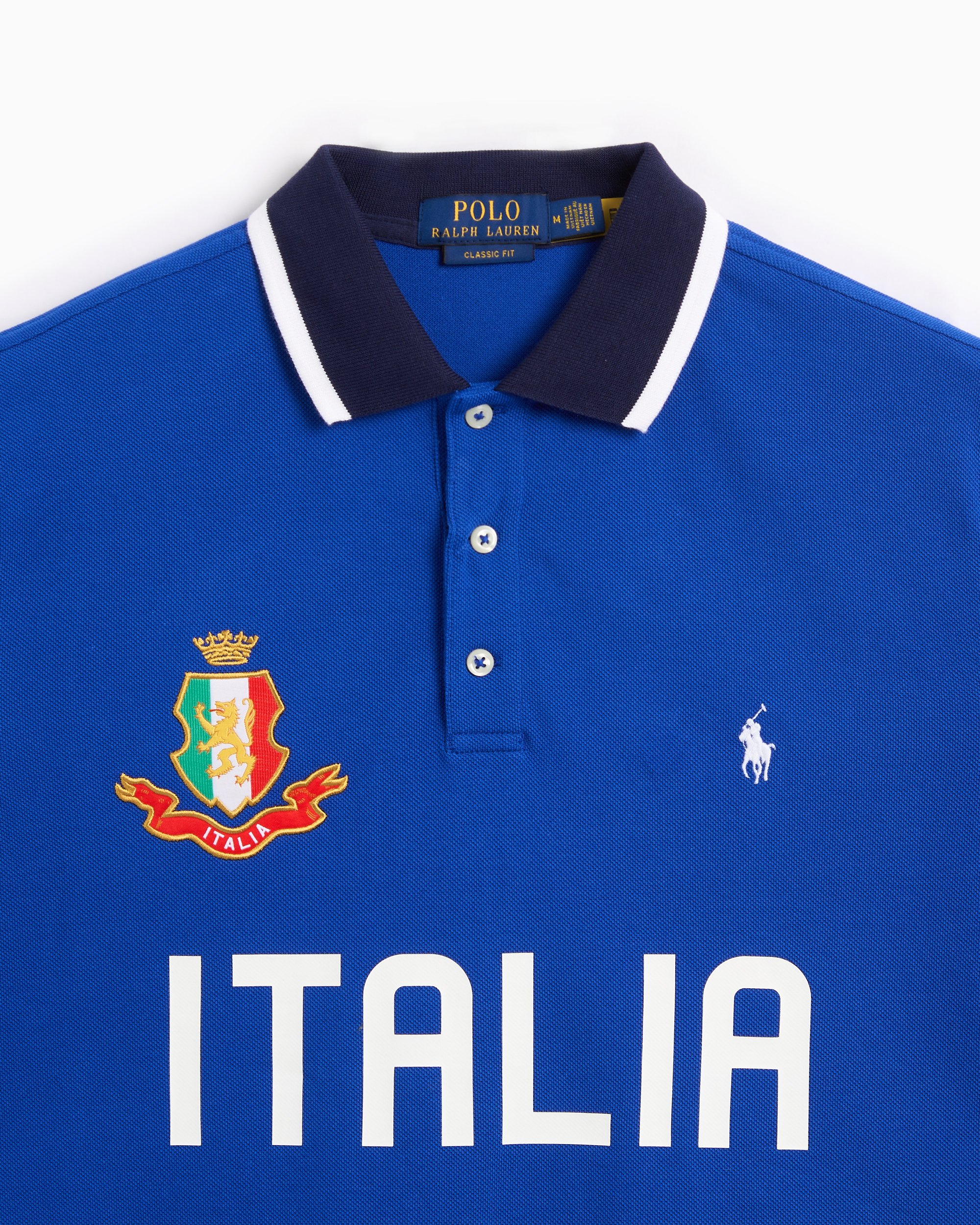 Polo Ralph Lauren ITA 24 Men s Classic Fit Polo Blu 710944669001 FOOTDISTRICT