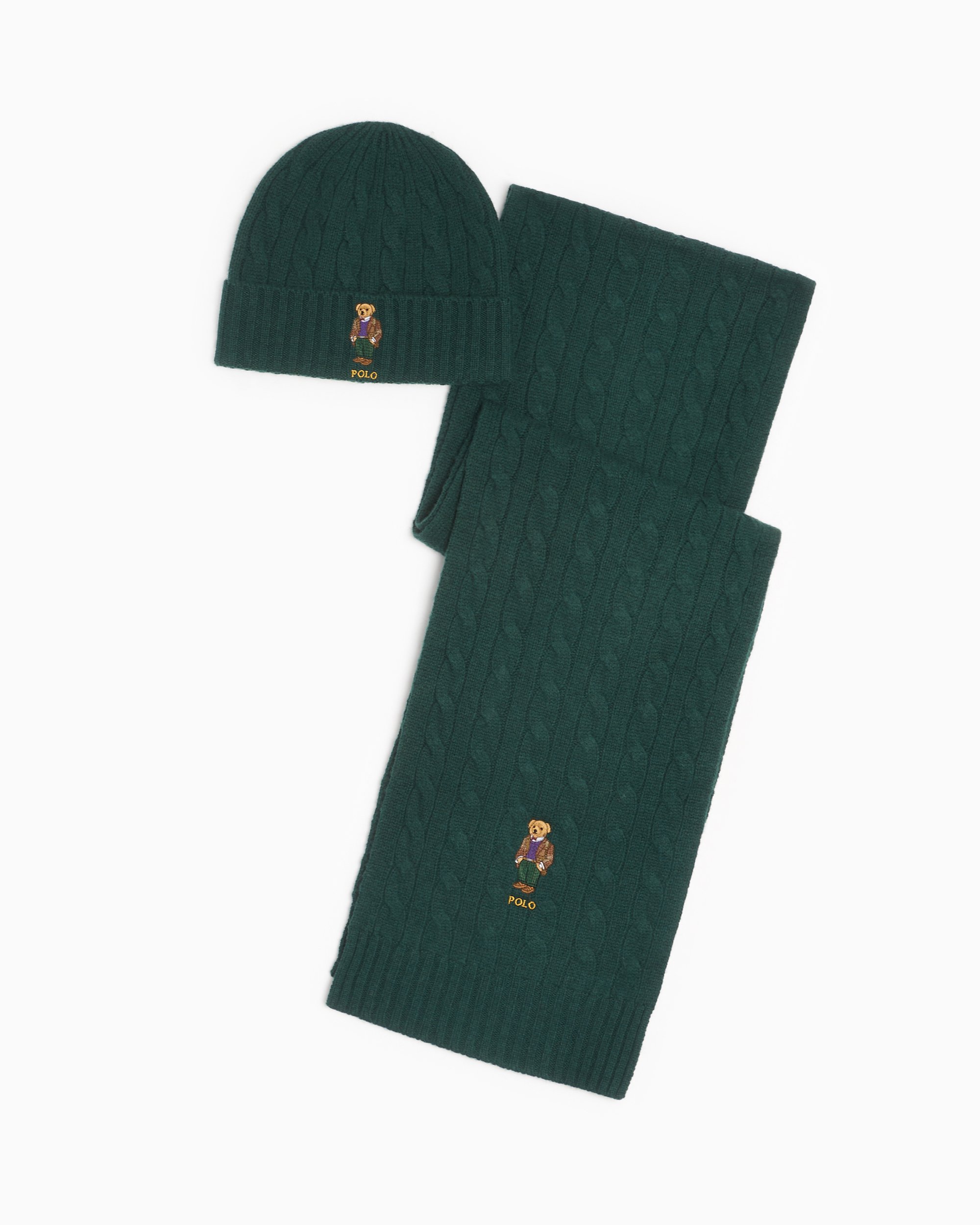 Polo bear cuffed hat sale