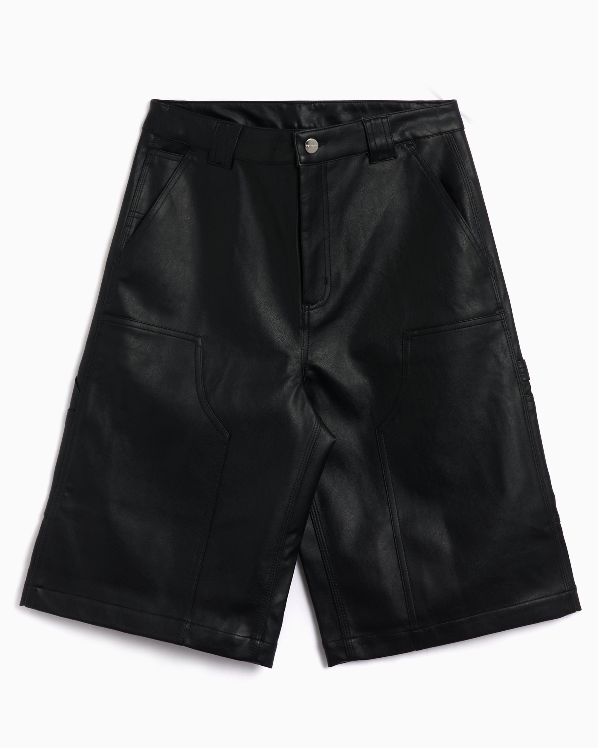Carhartt WIP Norwich Women's DK Pleather Shorts Relaxed Women's