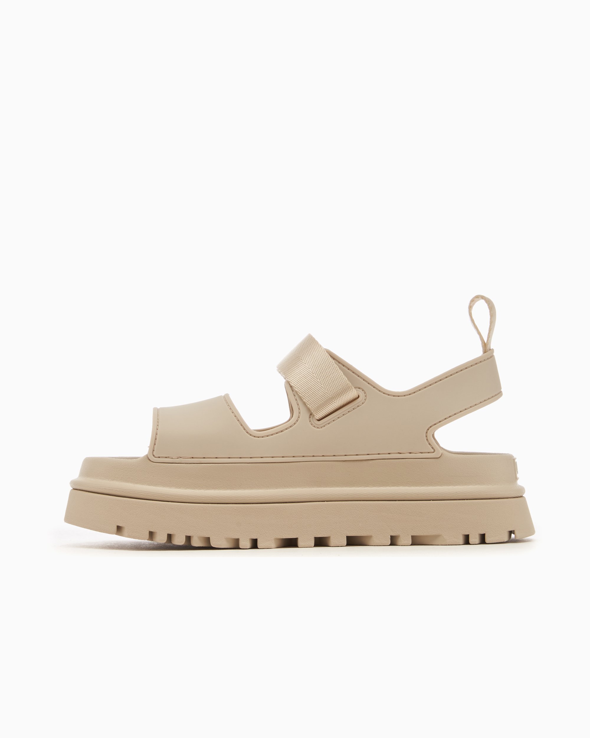UGG® Women's GoldenGlow Sandal Beige 1152685-SSAL | FOOTDISTRICT