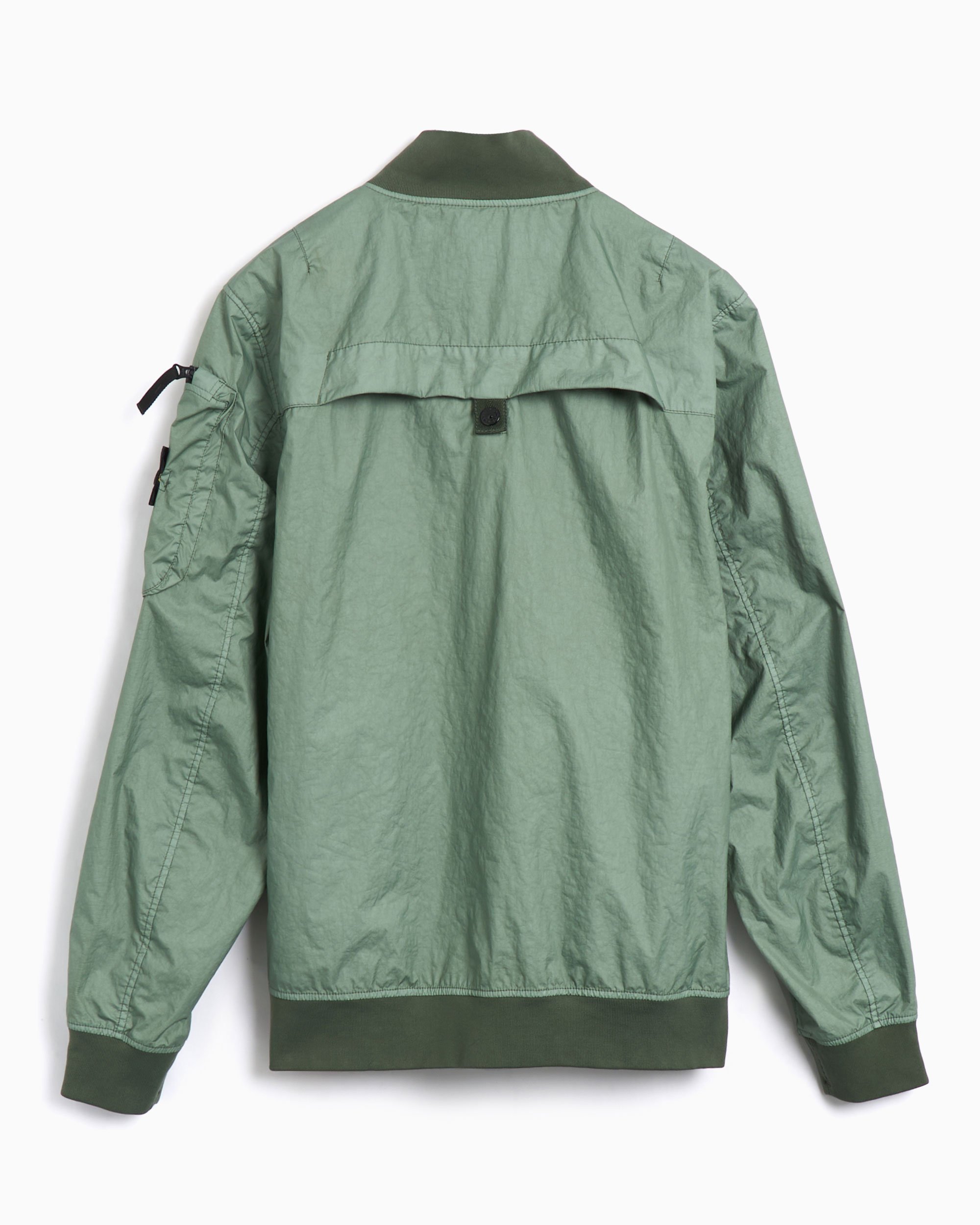Bomber Relaxed Stone Island Men's Bomber Jacket para homem Verde