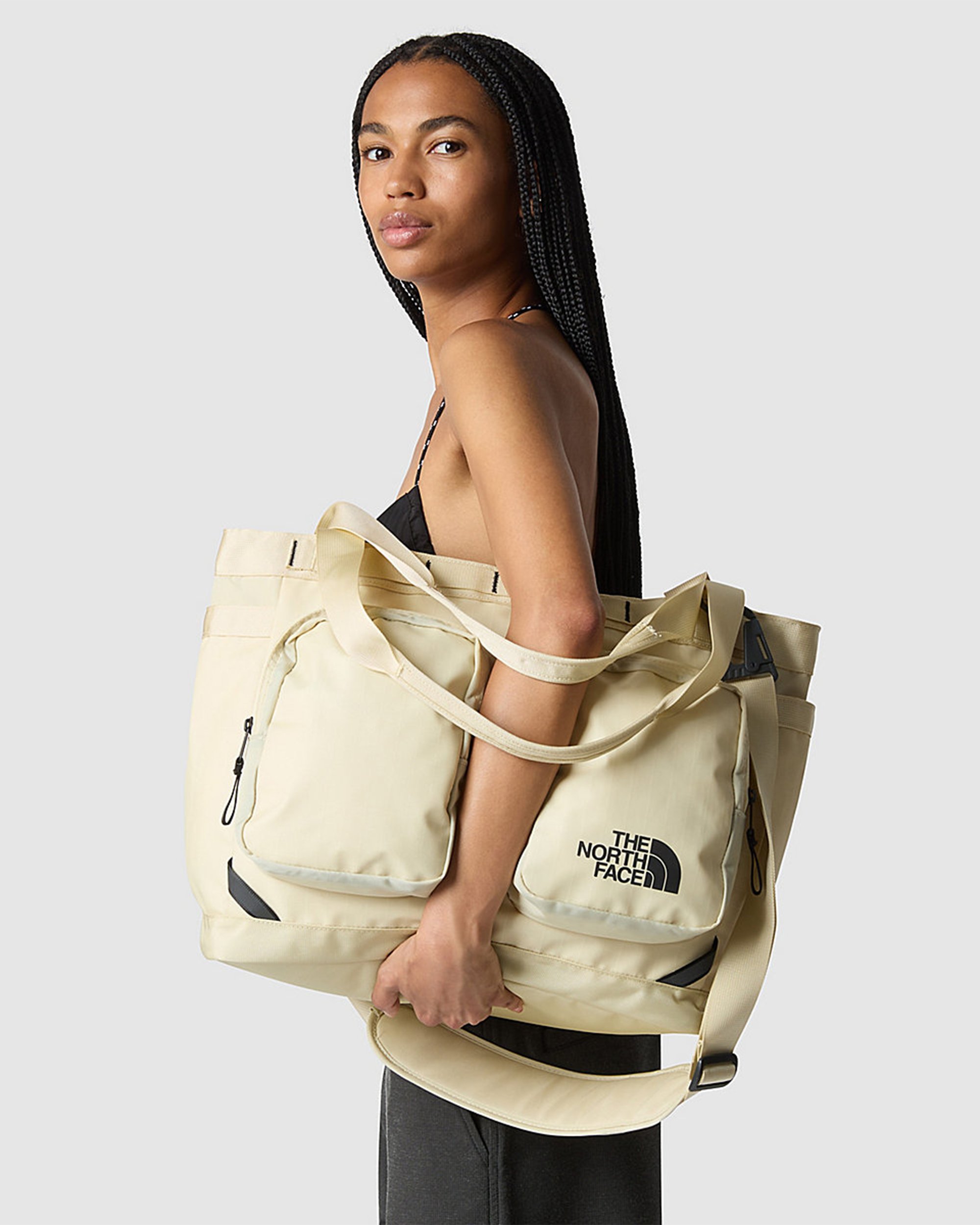 North face canvas bag top
