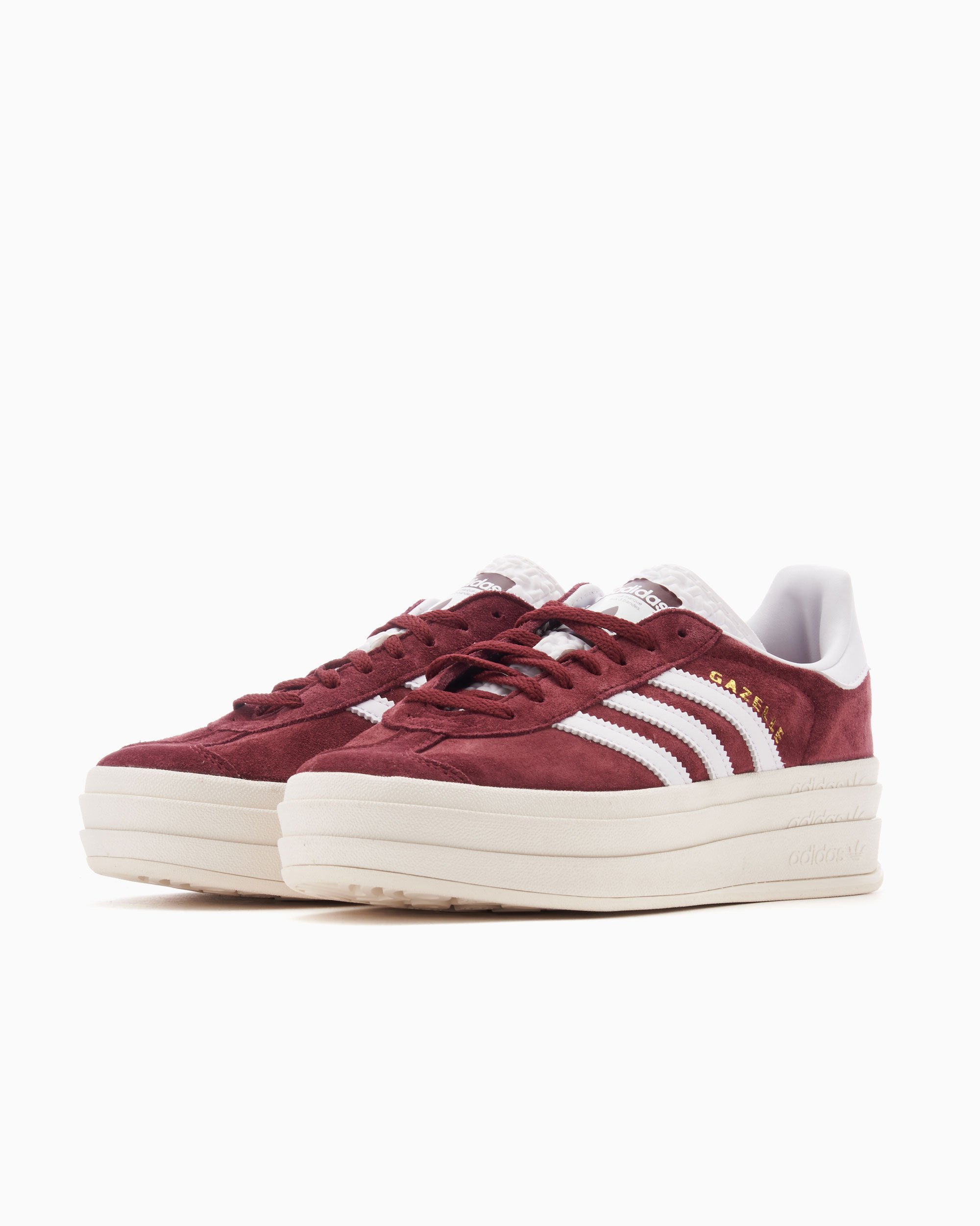 adidas Originals Women s Gazelle Bold Bordeaux HQ6892 Shop Online