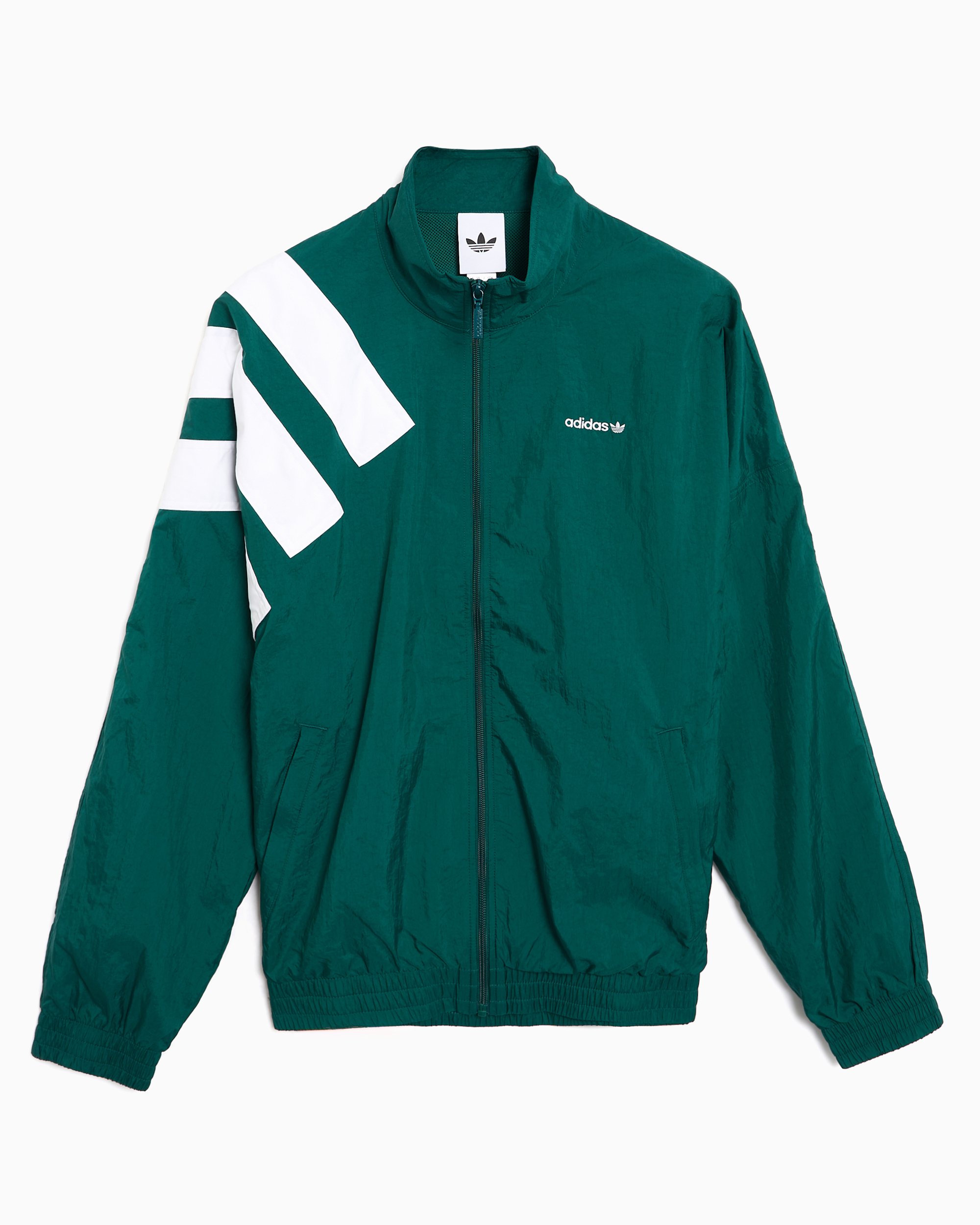 adidas グリーン ジャケット Green adidas Originals Classic Windbreaker - JD Sports Global