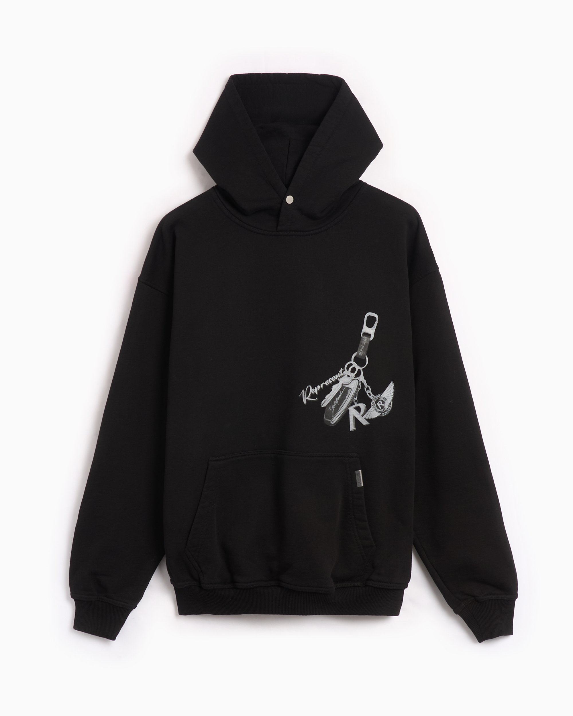 Supreme Lee Hooded Sweatshirt slidable Black