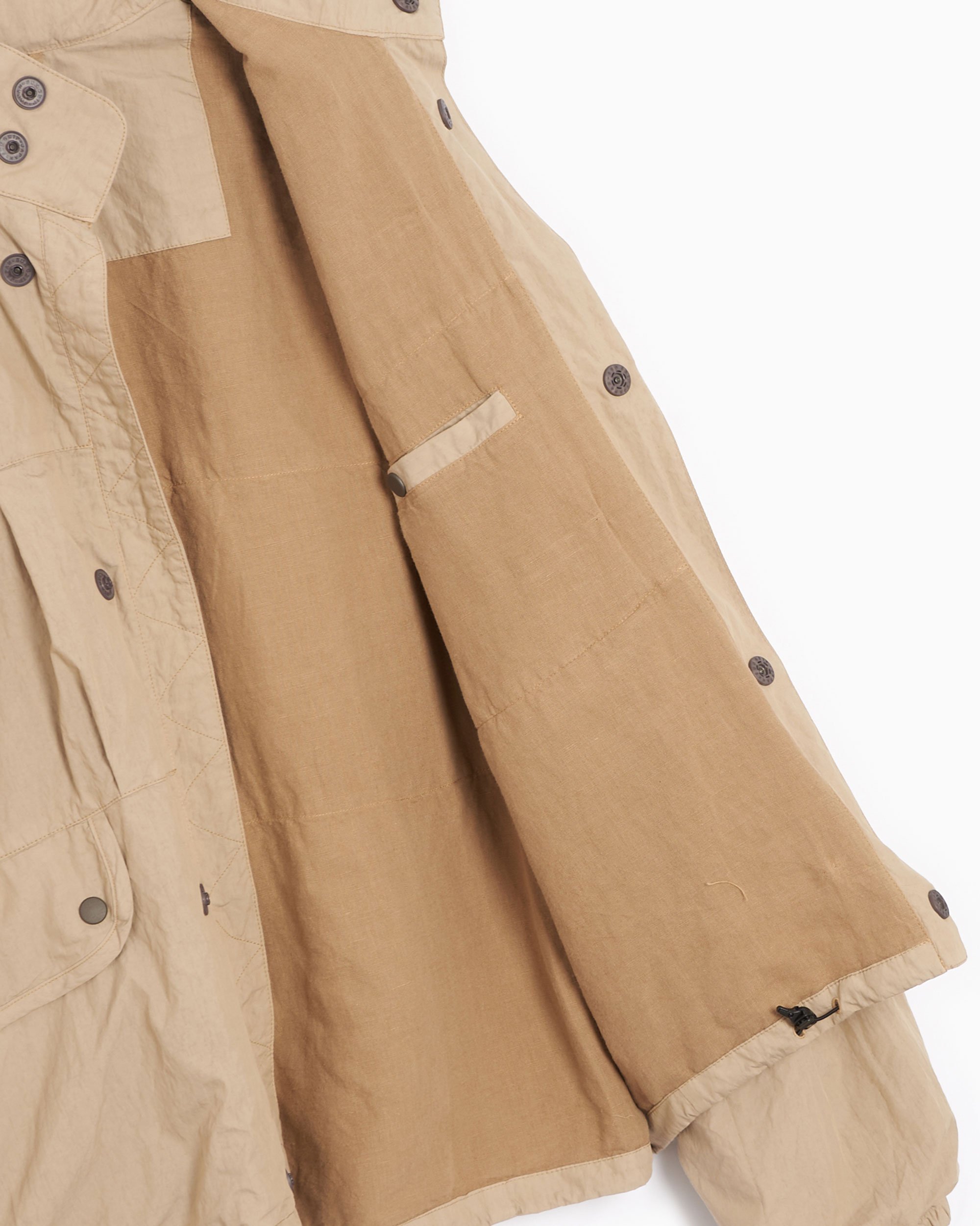 Our Legacy Exhale Men's Puffer Jacket Beige M2231EMS | FOOTDISTRICT