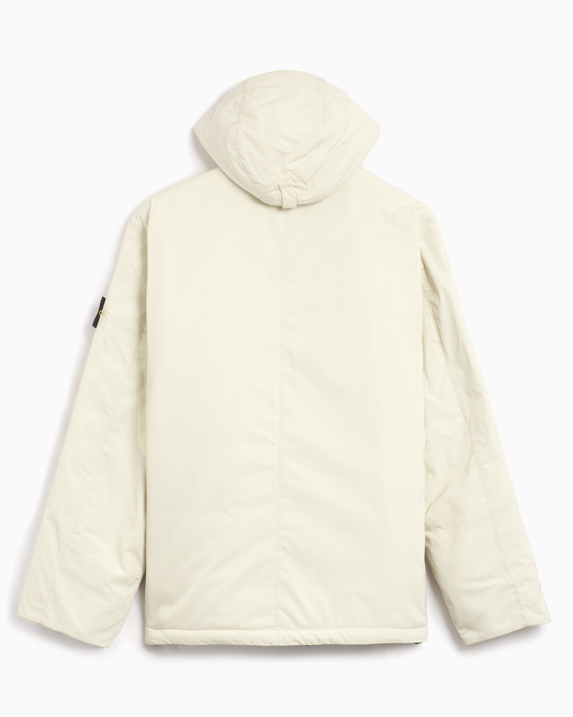 Stone island coat white hot sale