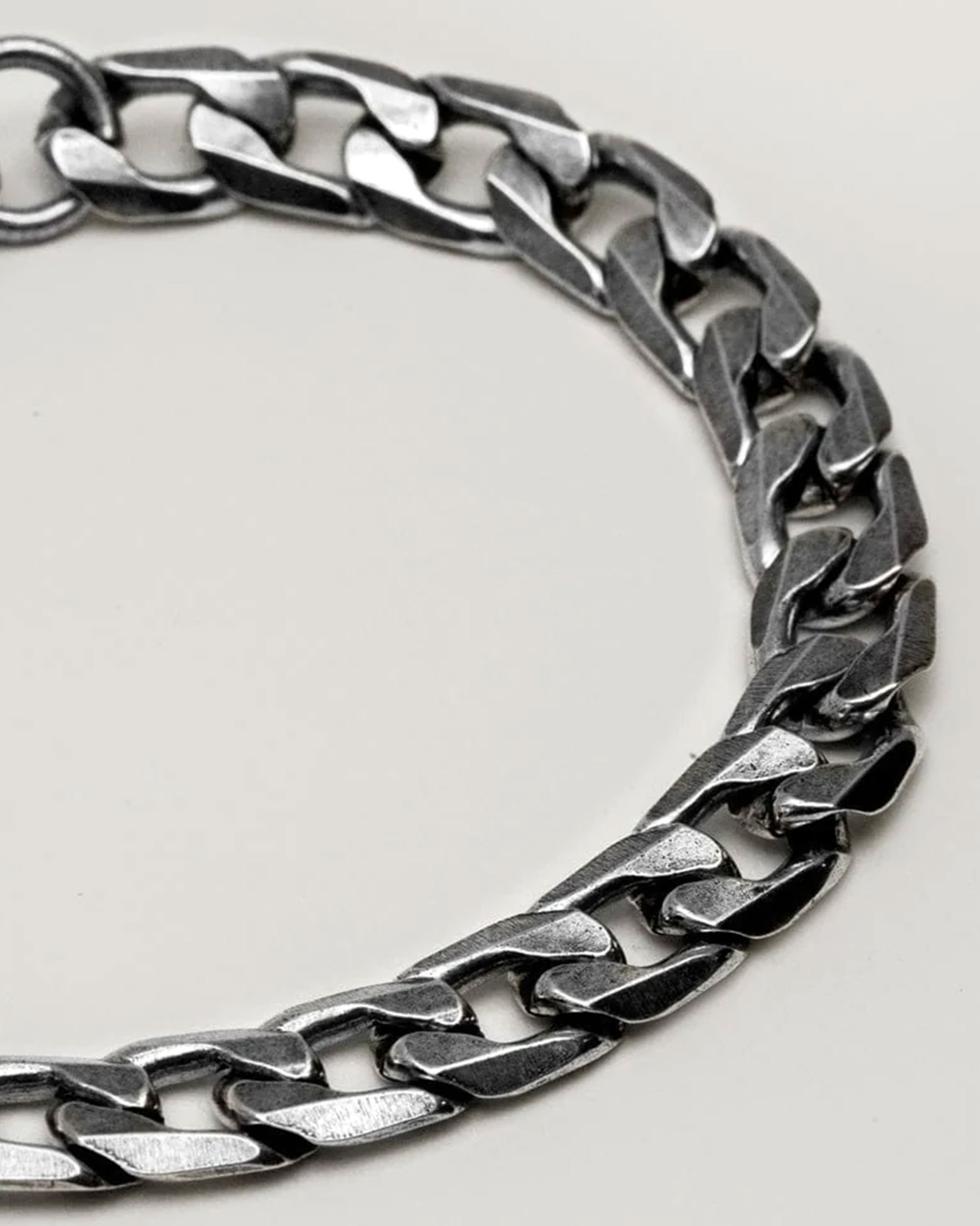 TwoJeys Cuban Unisex Bracelet Silver colored 100401001