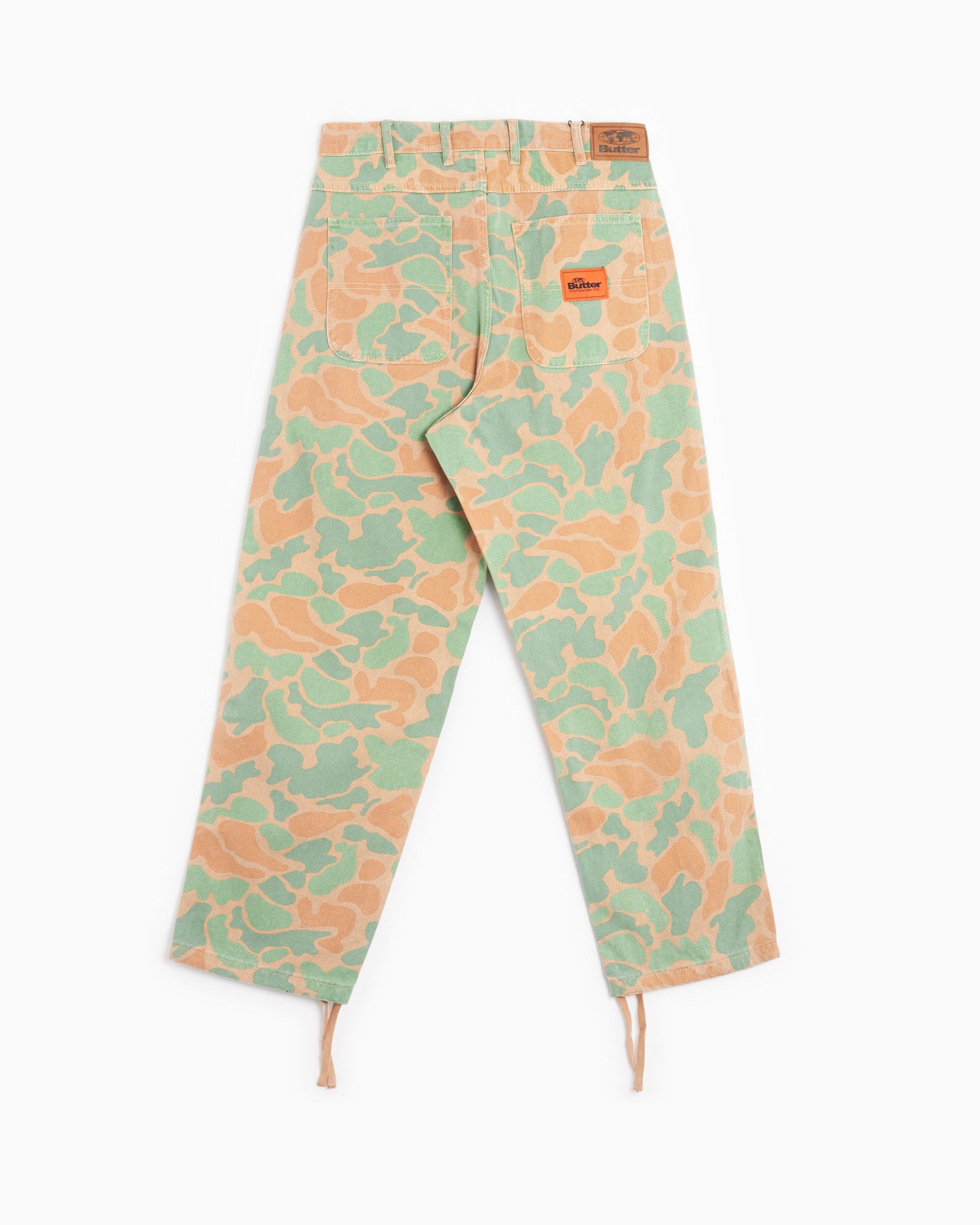 Butter Goods Santosuosso Men s Camo Pants Beige Gr n BGQ3234001
