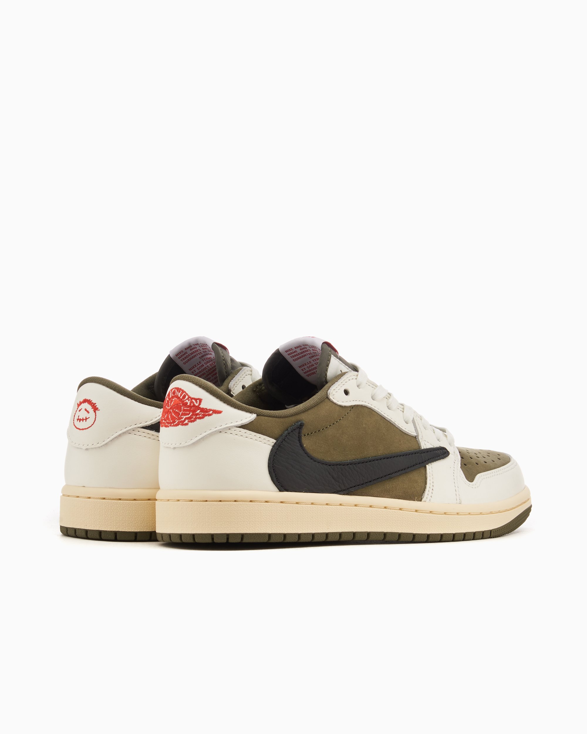 Air Jordan x Travis Scott 1 Low OG Medium Olive Green DM7866 200 FOOTDISTRICT