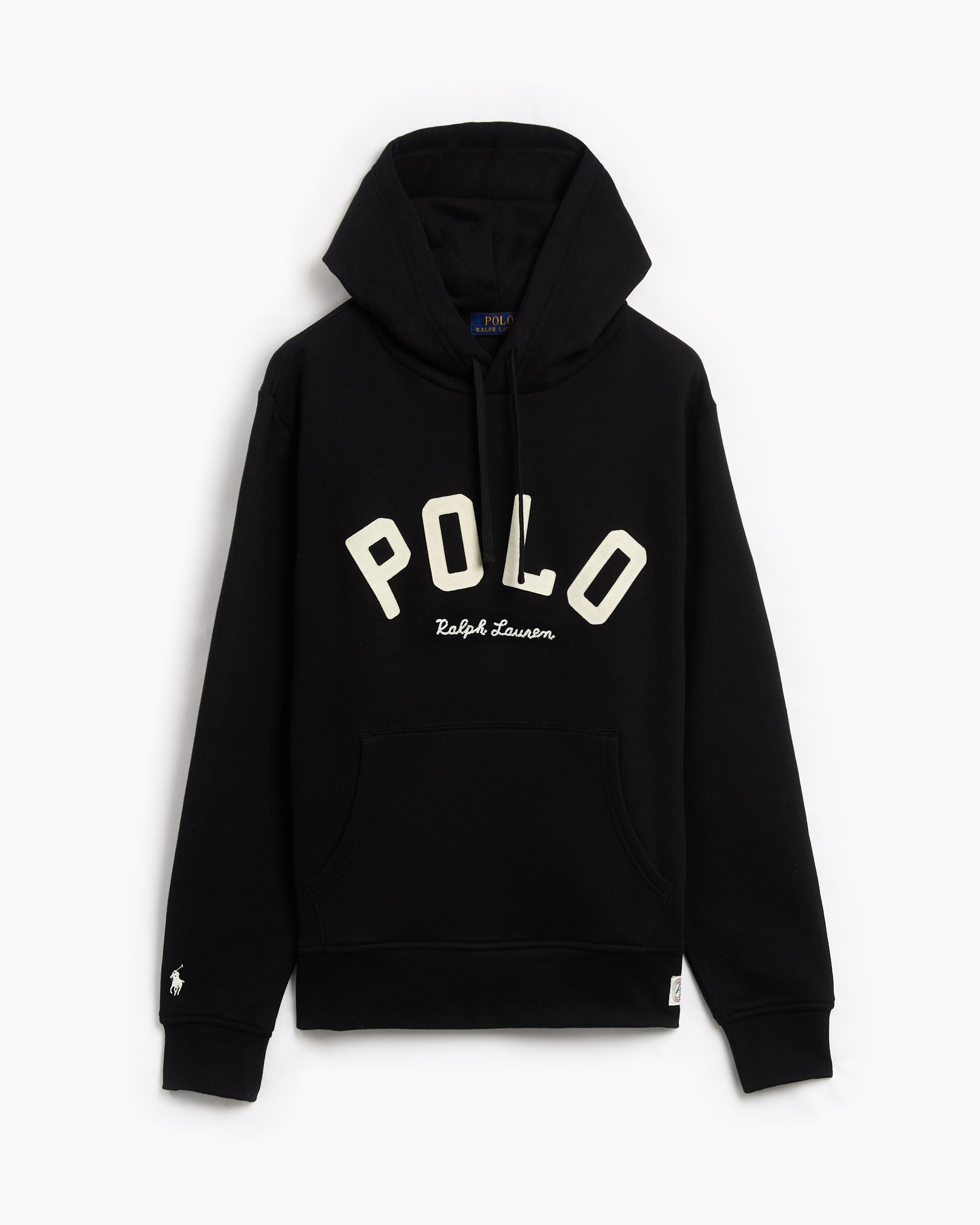 Polo Ralph Lauren Men s Fleece Hoodie Black 710952040002 FOOTDISTRICT