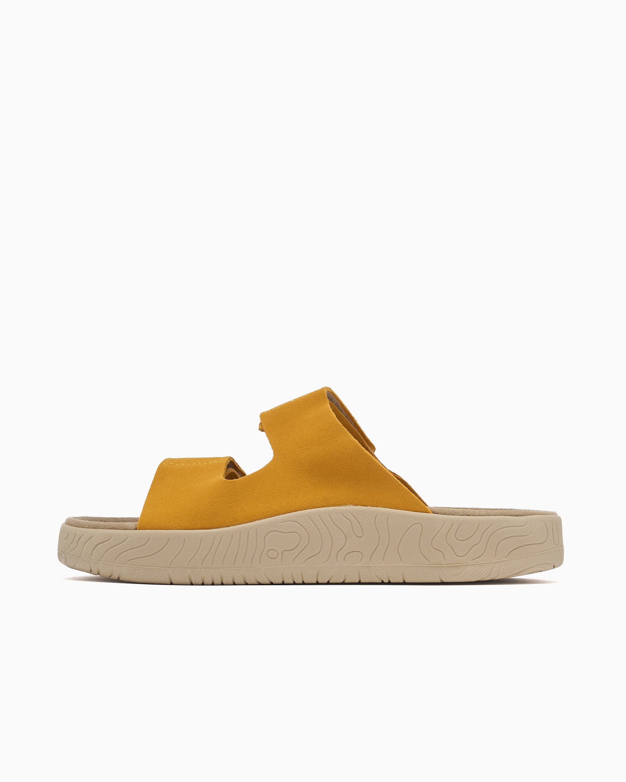 Veja Women's Etna Leather Slide Orange SA3220671A | FOOTDISTRICT