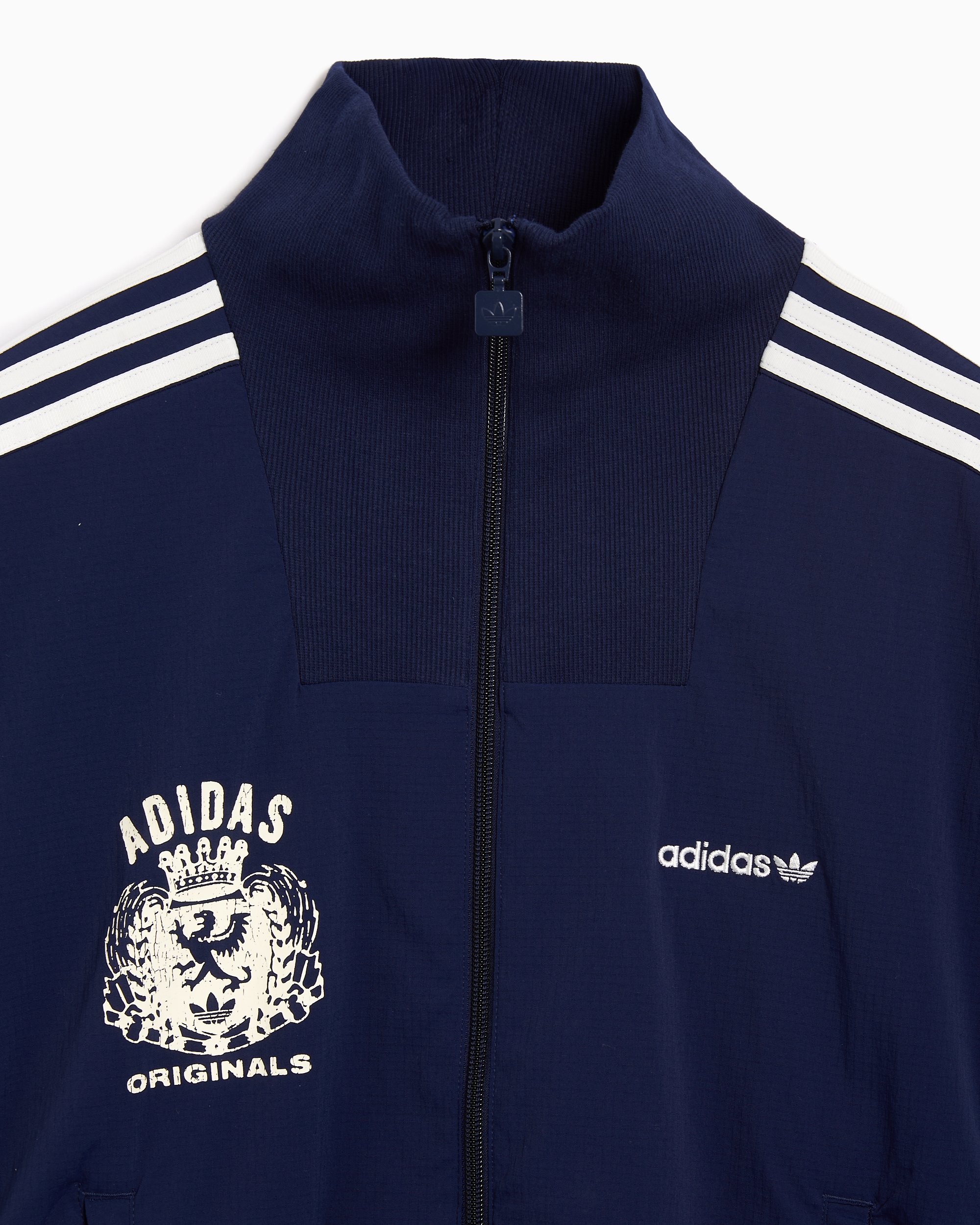 adidas Originals Mascotte Crop Women's Track Jacket Blue JY2809