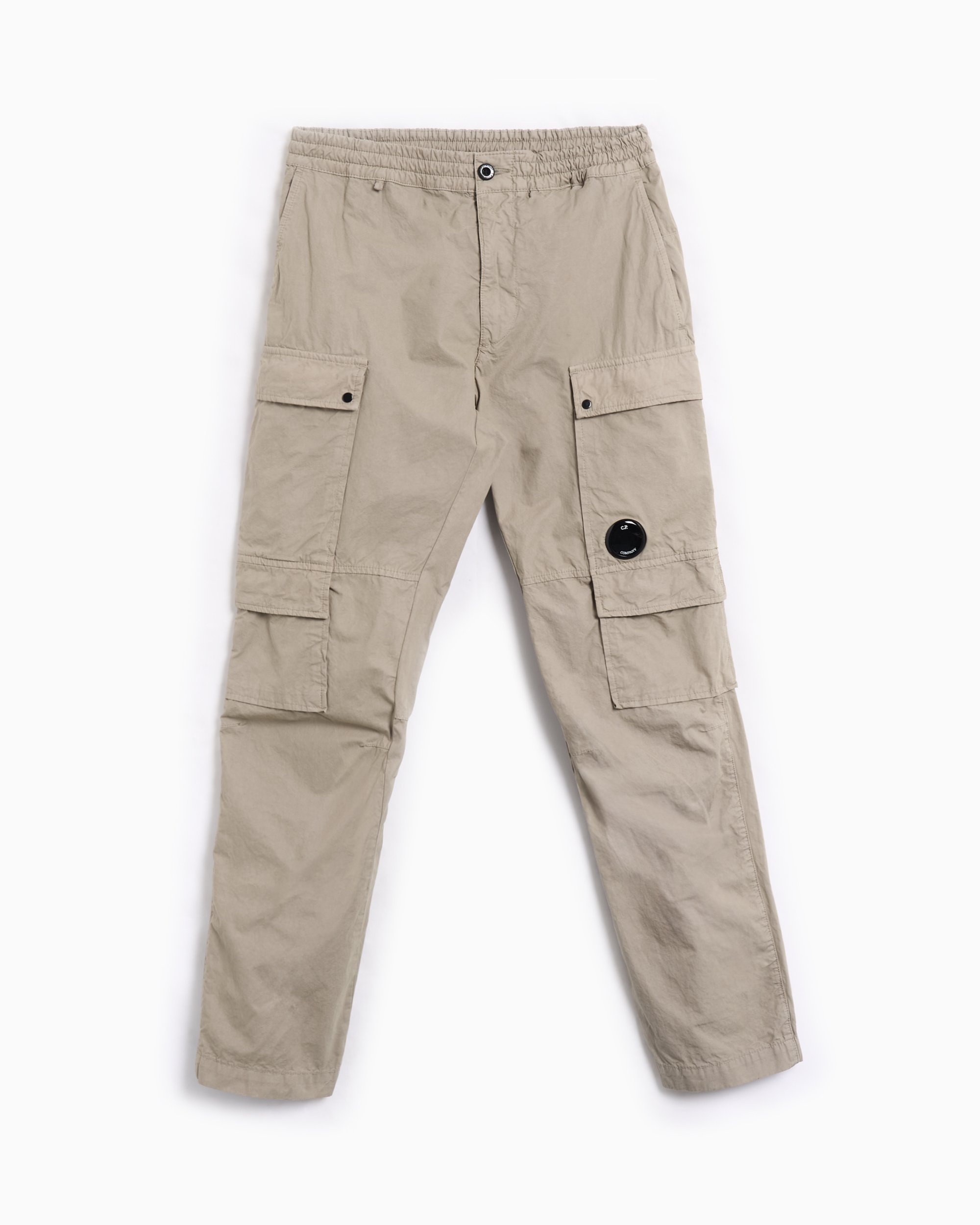 パンツ C.P. Company MICROREPS PEACHED CARGO PA C.P. COMPANY Cargo Pant In Microreps Peached - Capers – BLUE