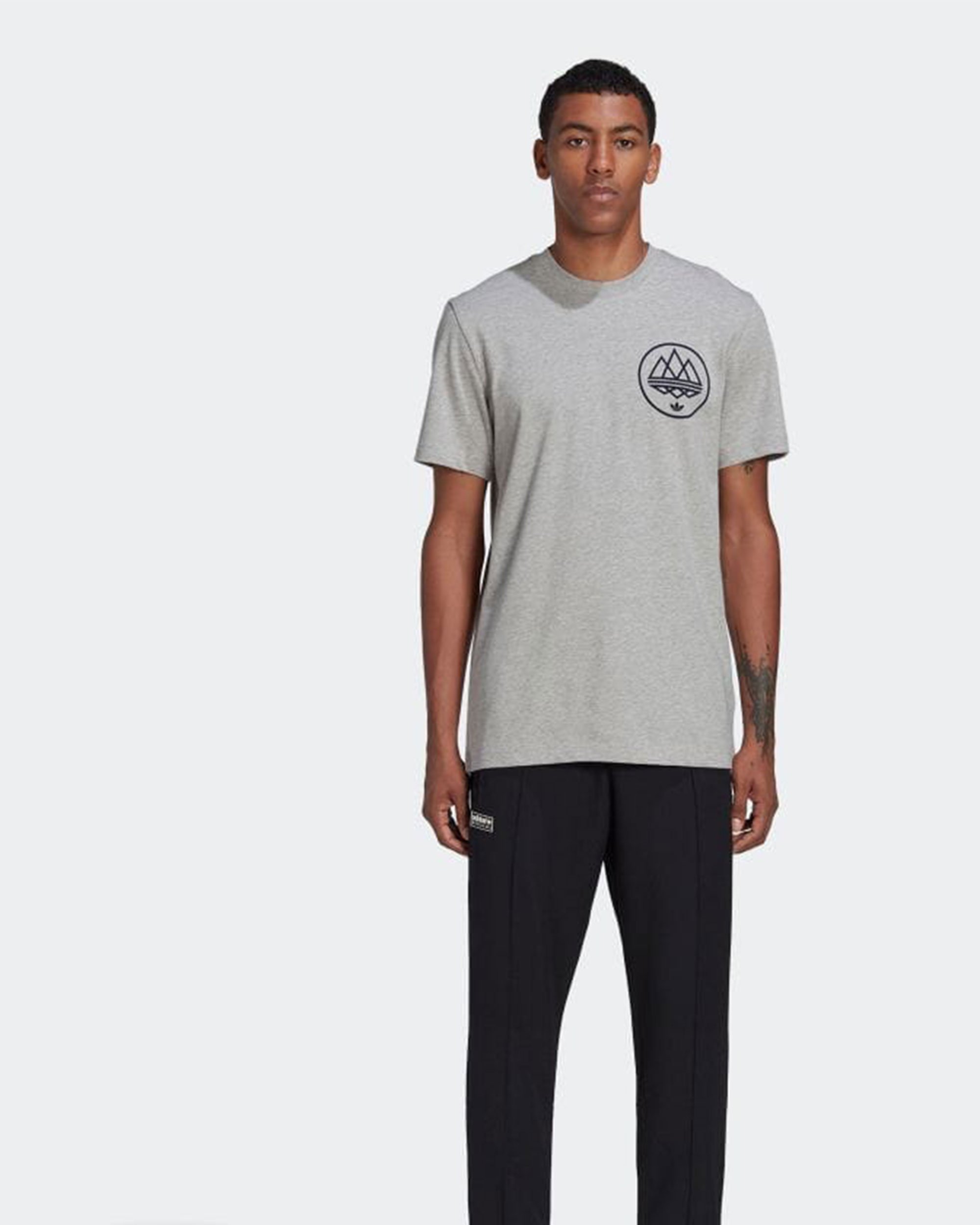 adidas Spezial Mod Trefoil Men s T Shirt Grijs HG3648 Shop Online