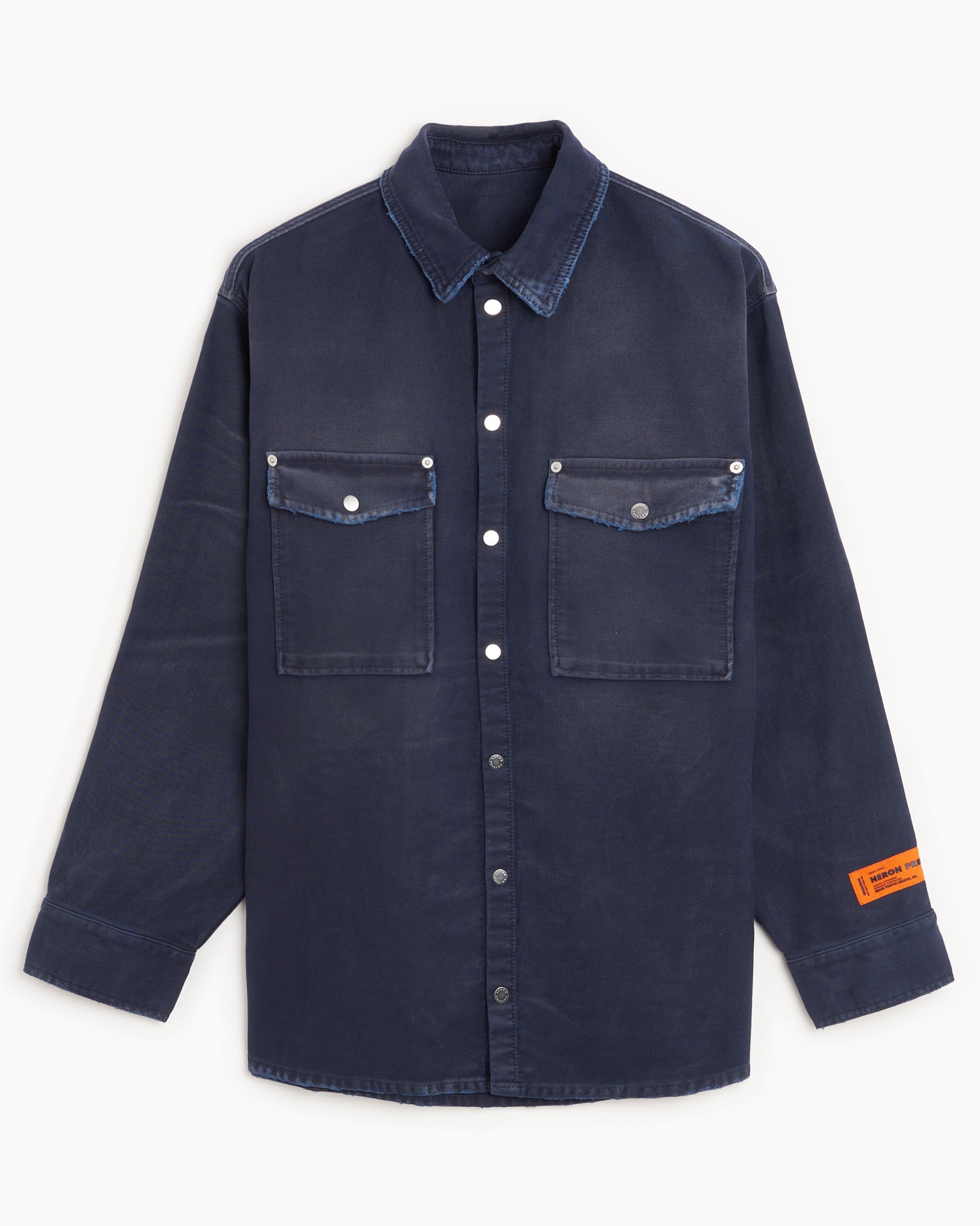 【M】定価¥74800 HERON PRESTON Outdoor Shirts M】定価¥74800 HERON PRESTON Outdoor Shirts