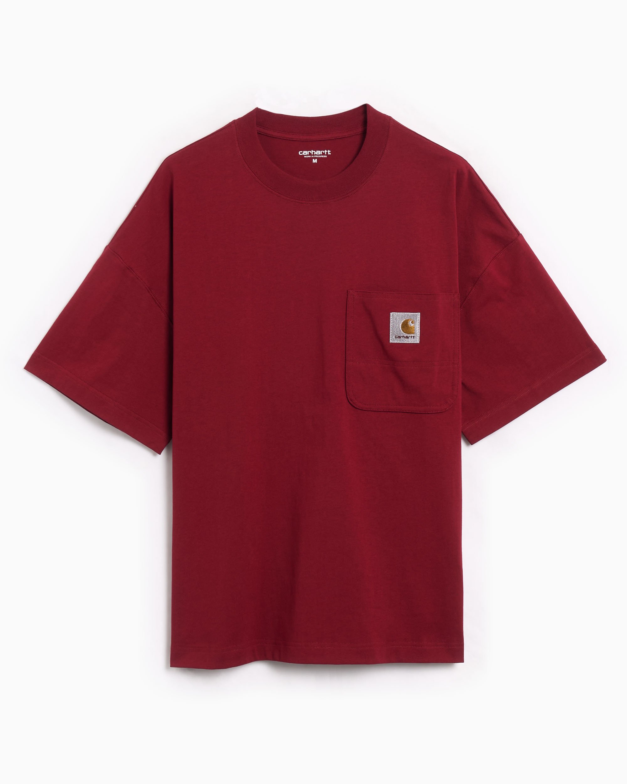 Carhartt WIP Work Pocket Relaxed Unisex T-Shirt Red I035523
