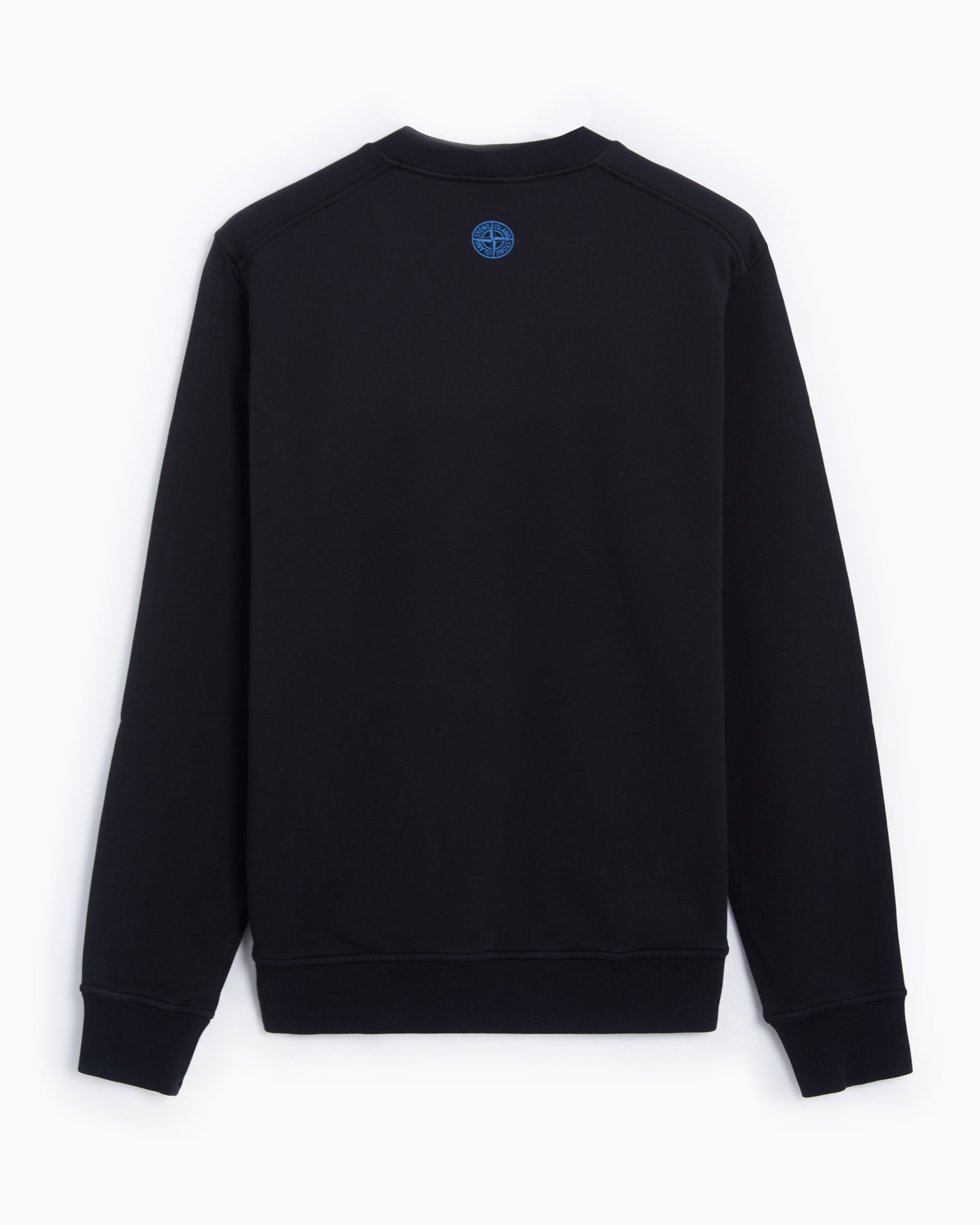 Stone Island Logo Men's Sweatshirt Blauw 811566182-V0029 | FOOTDISTRICT