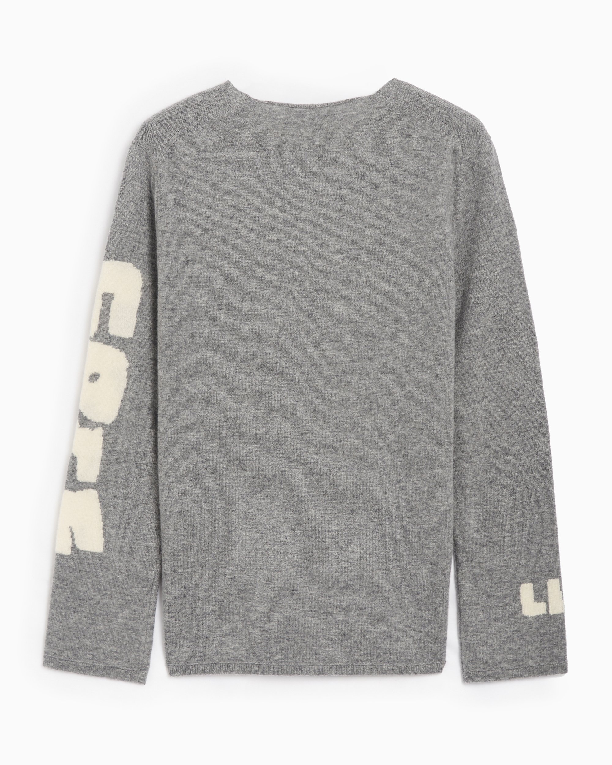 Comme Des Garcons Shirt Free Live Men s Knit Sweater Grau FN N007 W24 3 FOOTDISTRICT