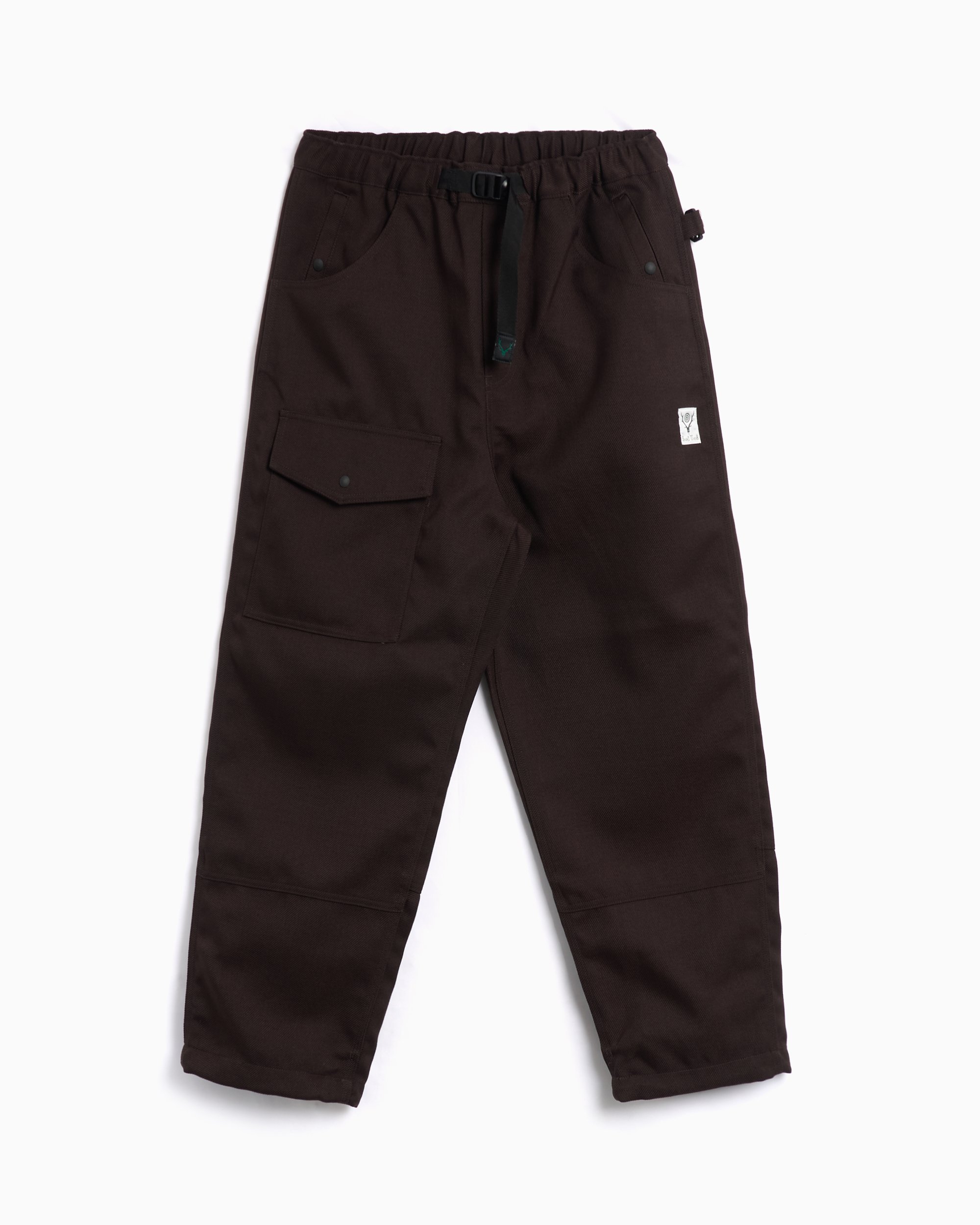 South2 West8 Belted O.P.P. Men's Pants Brown PU514-A-Brown