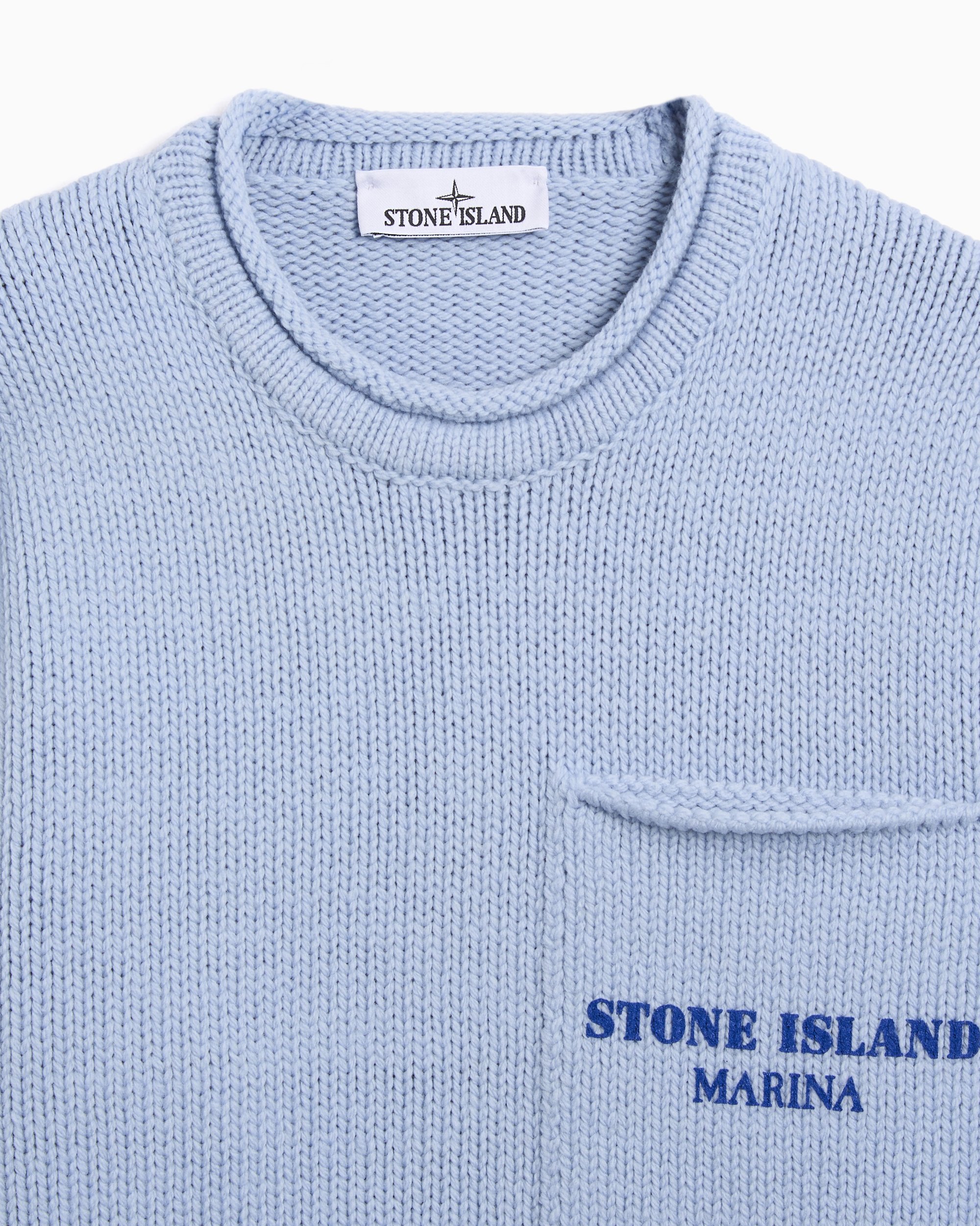 Stone Island Marina Men's Sweater Blue K2S155100029S00XD-V0040