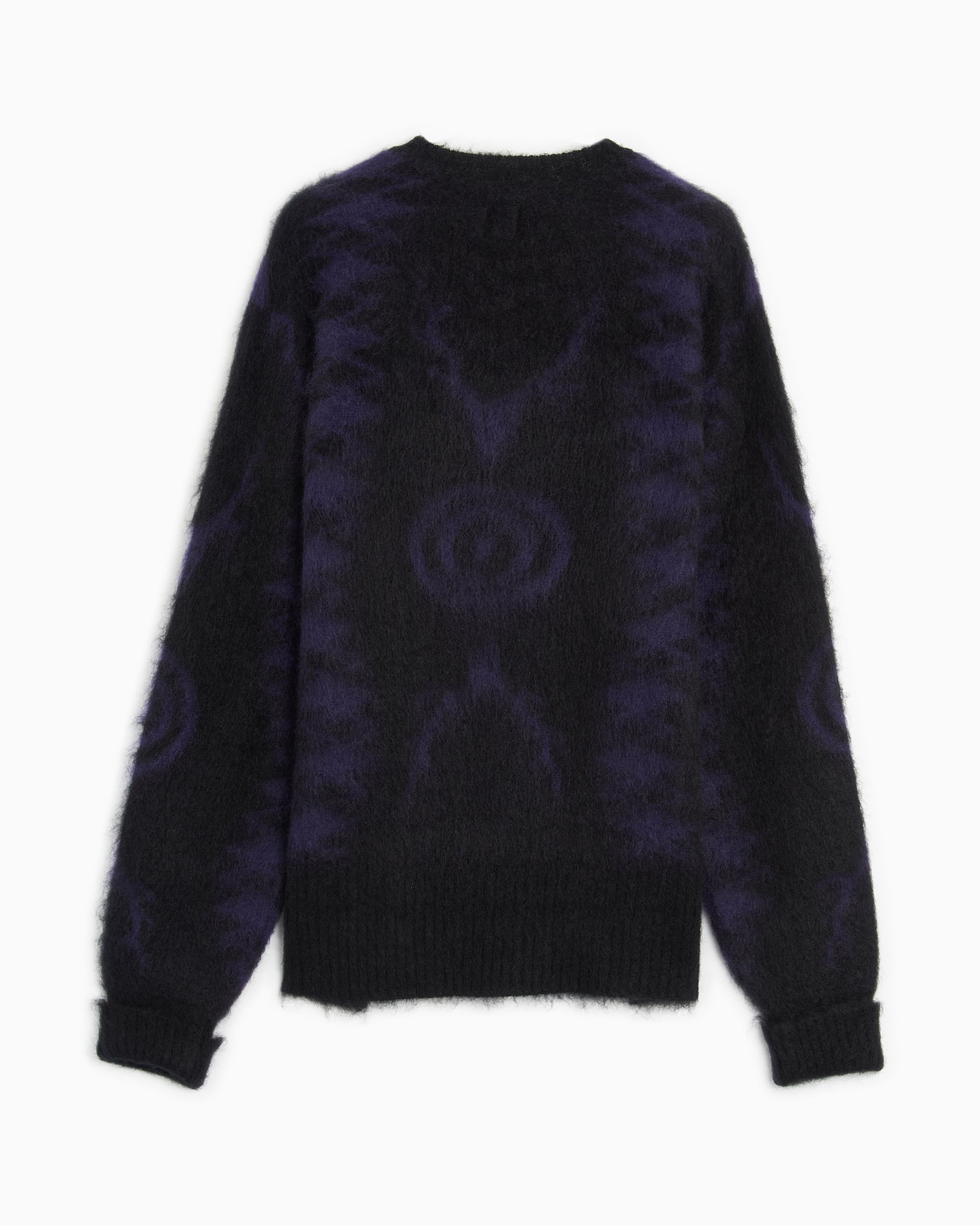 South2 West8 Men's Loose Fit Sweater Black, Purple NS850-B-Black