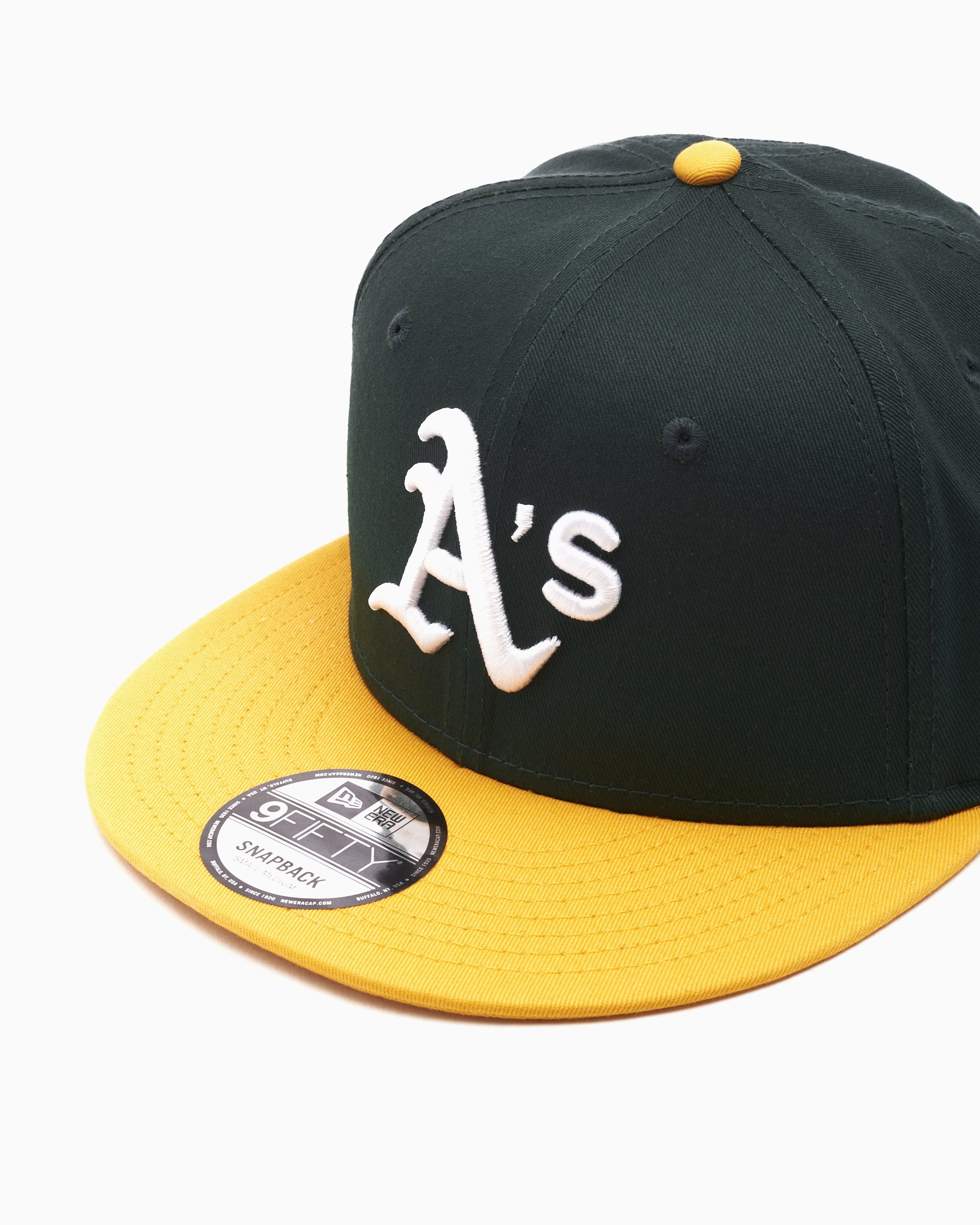 New Era Oakland Athletics MLB Team Colour 9FIFTY Unisex Snapback Cap Grun 60565156 FOOTDISTRICT
