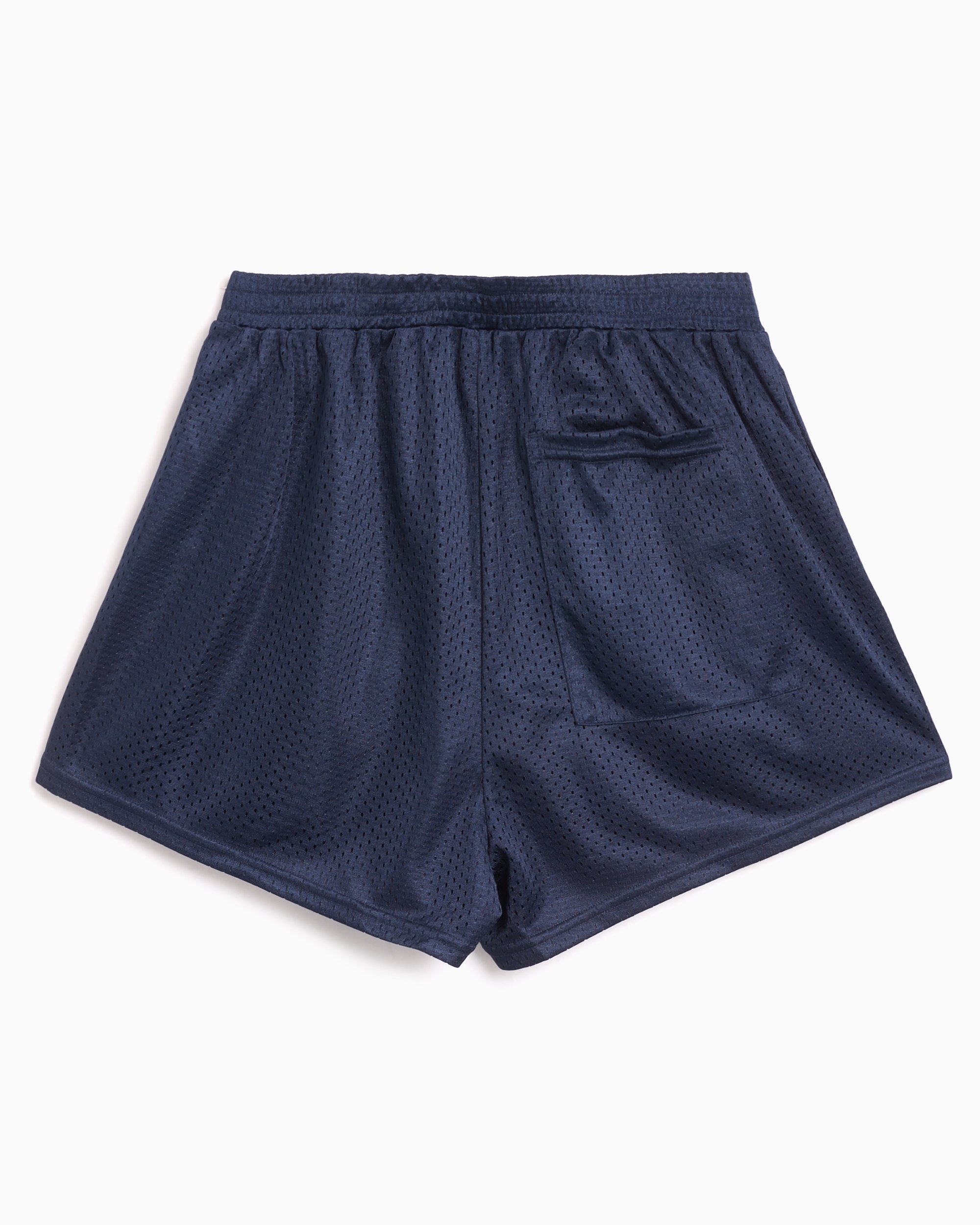 Sporty & Rich USA Mesh Disco Unisex Shorts Blue