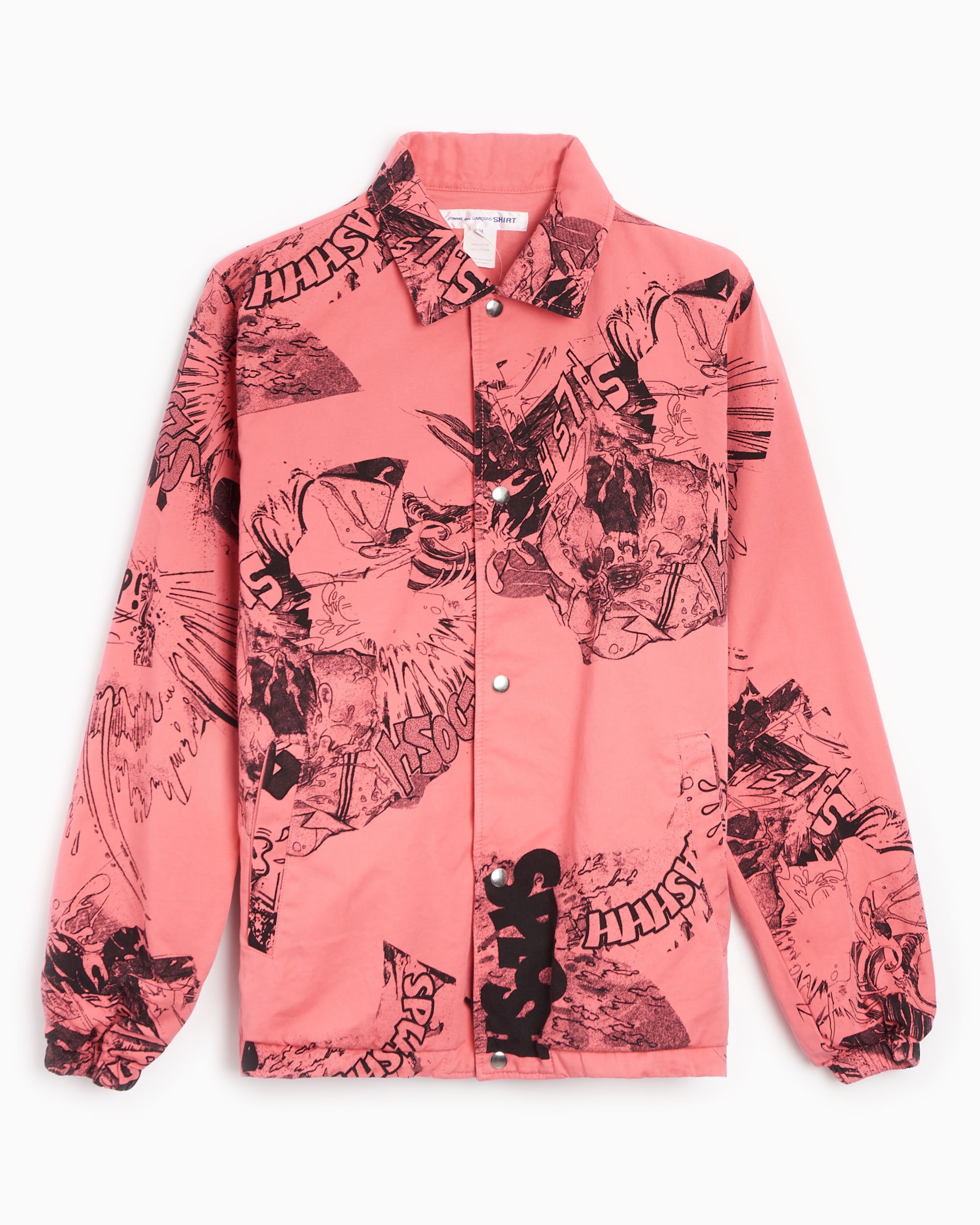通販 Comme Des Garçons Shirt Men's Woven Jacket Pink FI-J008-S22 トップス