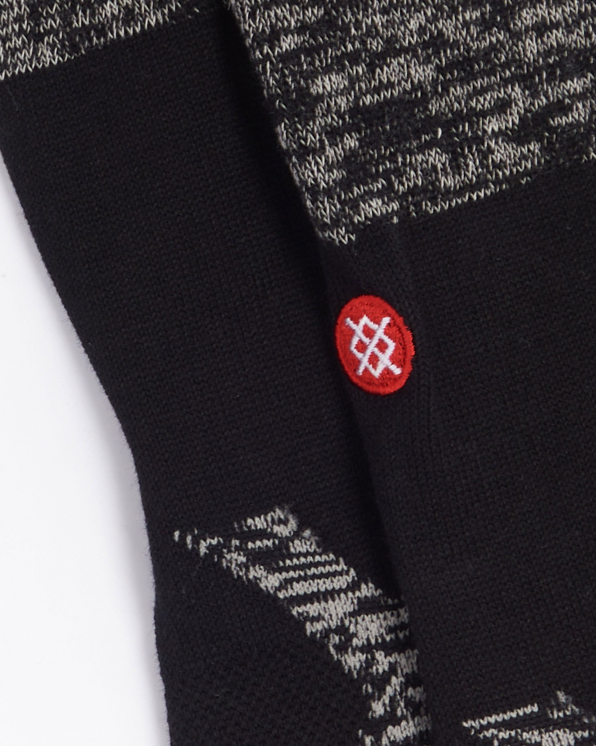 Stance x Sneaker Freaker Patch Crew Unisex Socks Black