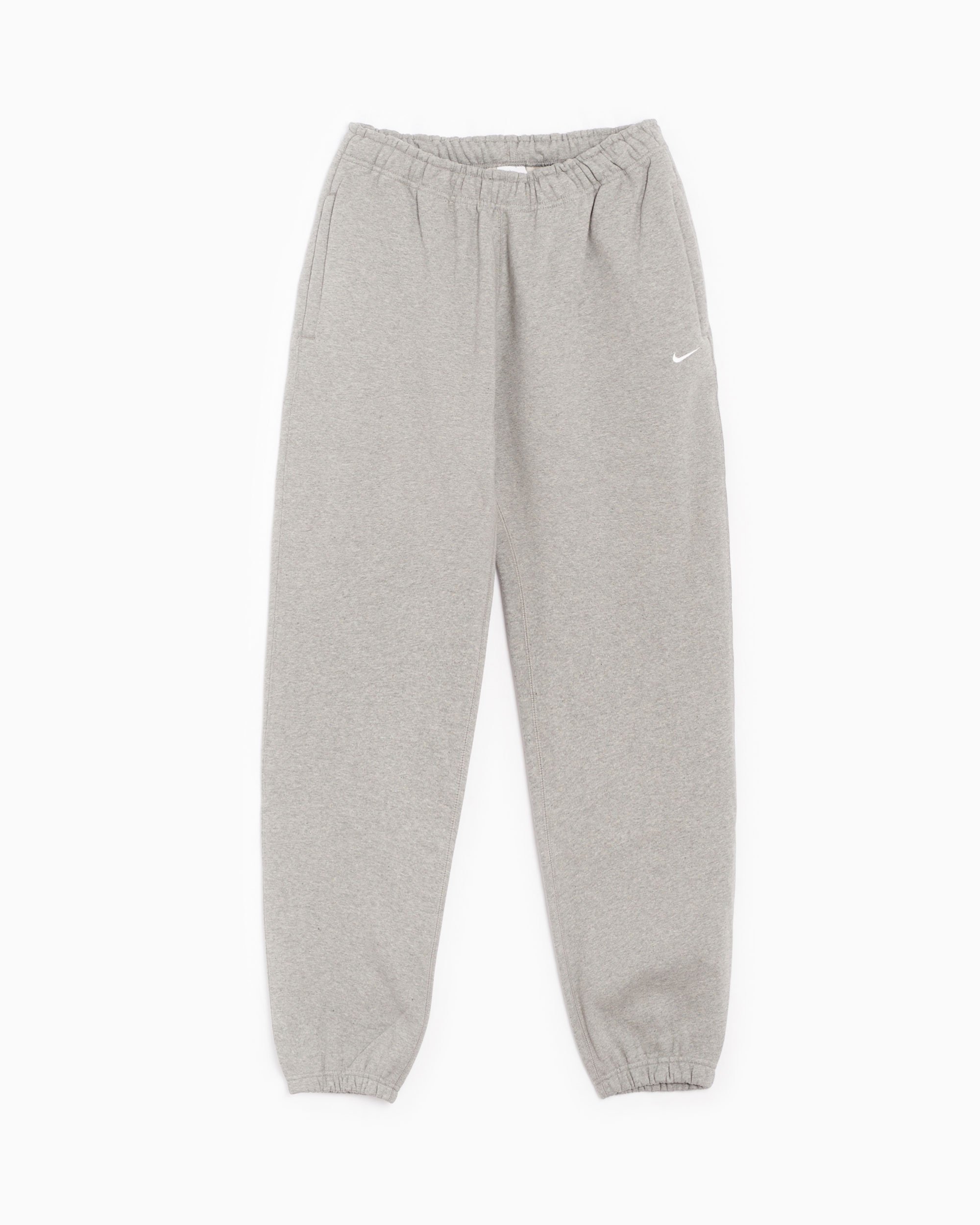 Nike NRG Solo Swoosh Women's Fleece Pants Cinza CW5565-063