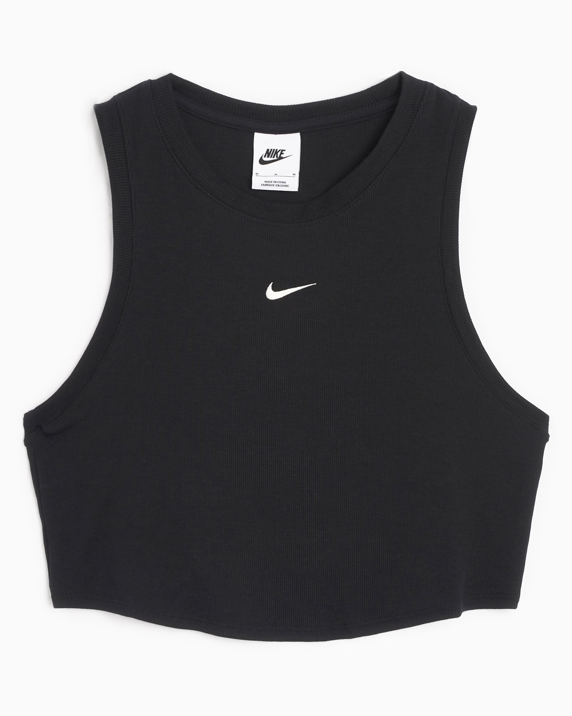 Nike Sportswear Essentials Women's Ribbed Tank Top Black FB8279