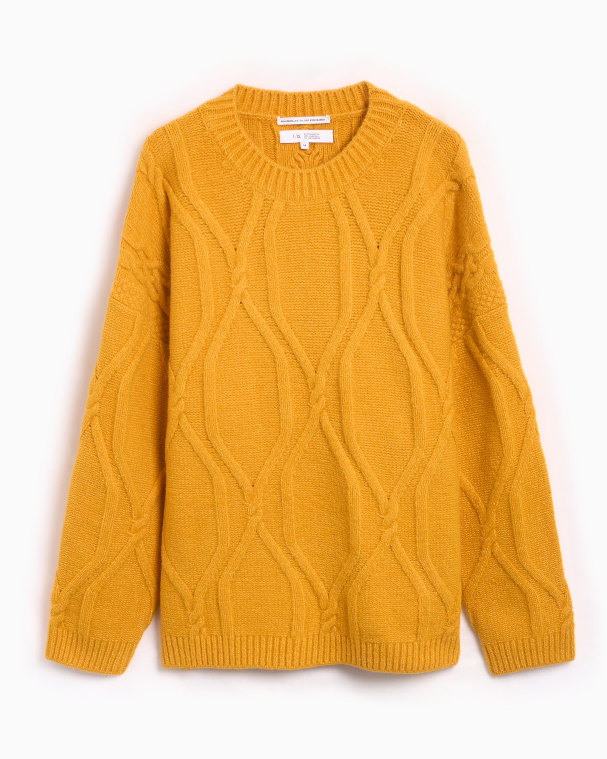 Yellow knit sweater mens new arrivals