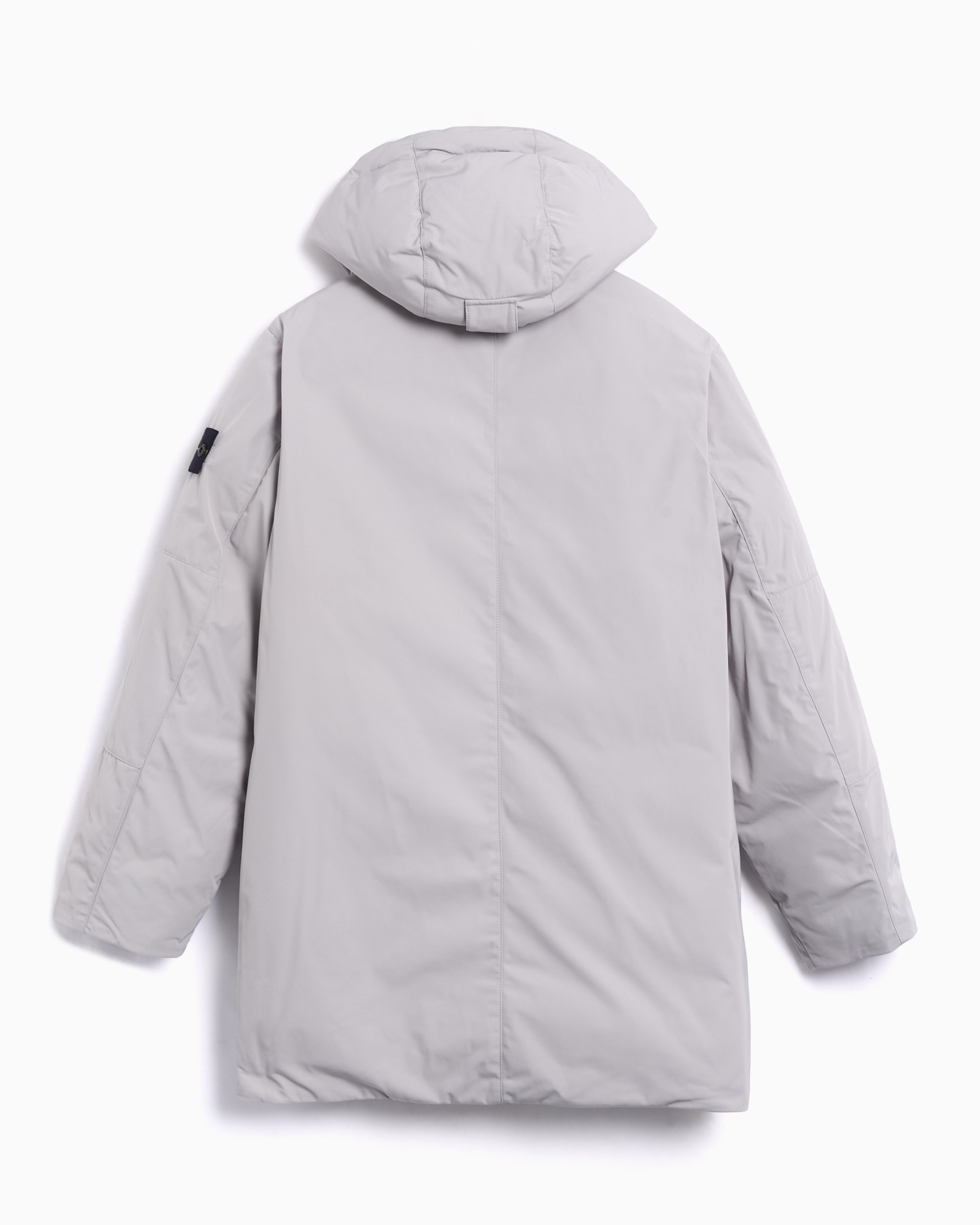 Stone Island Long Men's Anorak Gray K2S157100008S0026-V0061