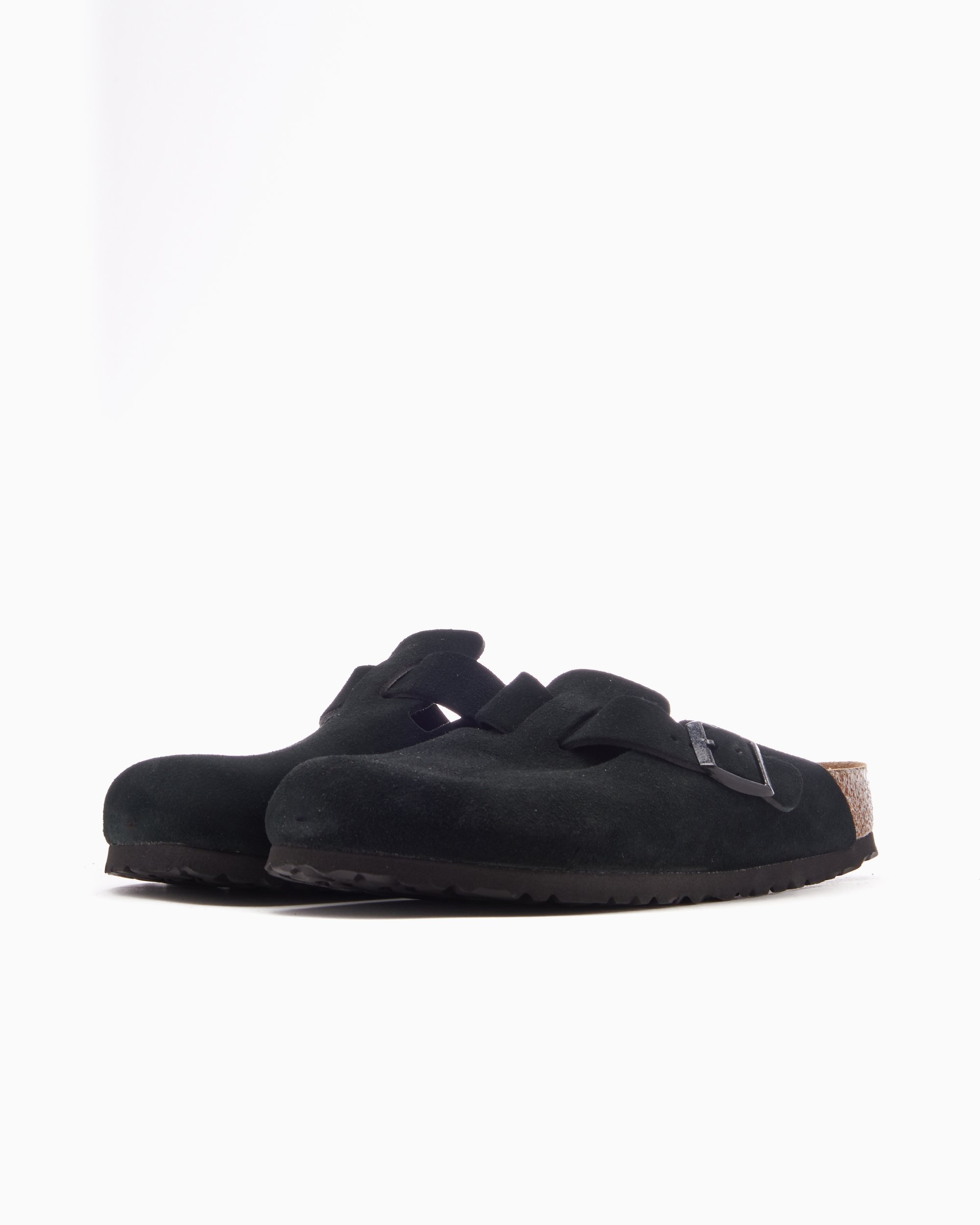 BIRKENSTOCK Women's Boston VL Soft Footbed Narrow Black