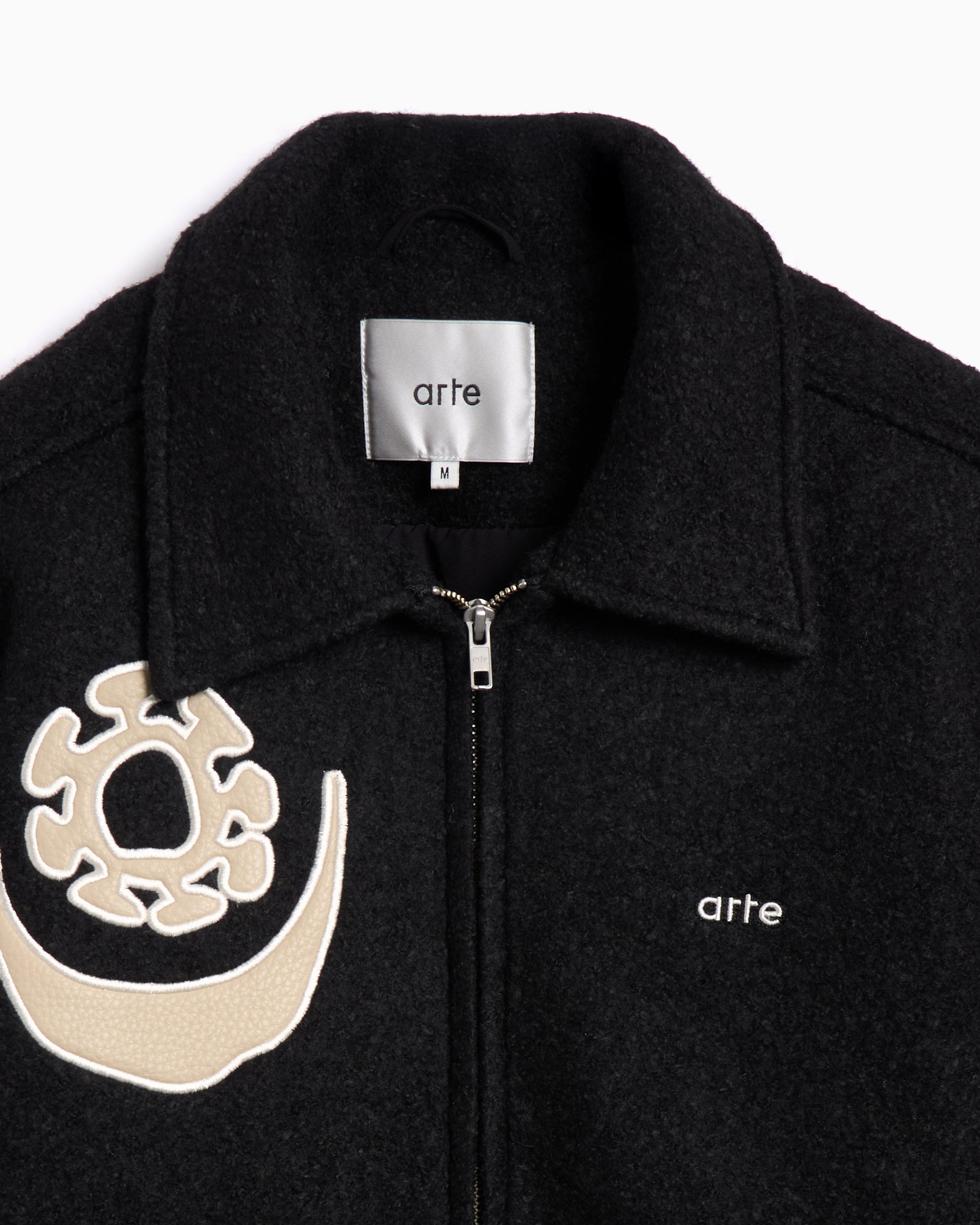 ジャケット・アウター Arte Antwerp varsity jacket Arte Antwerp Varsity Men's Jacket Men's Varsity Jacket Black SS25