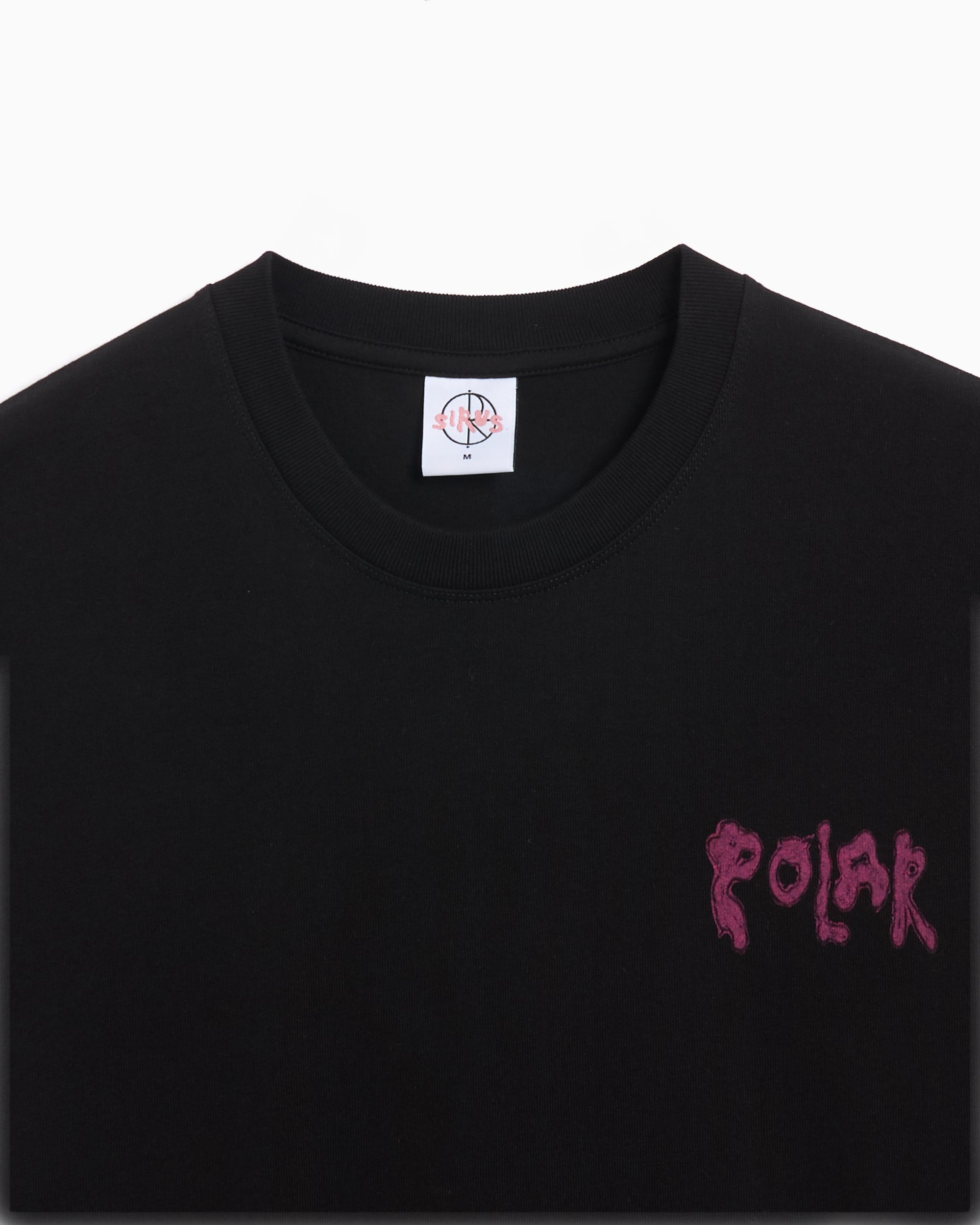 Polar Skate Co. Bear Men's T-Shirt Black PSC-W24-22 | FOOTDISTRICT