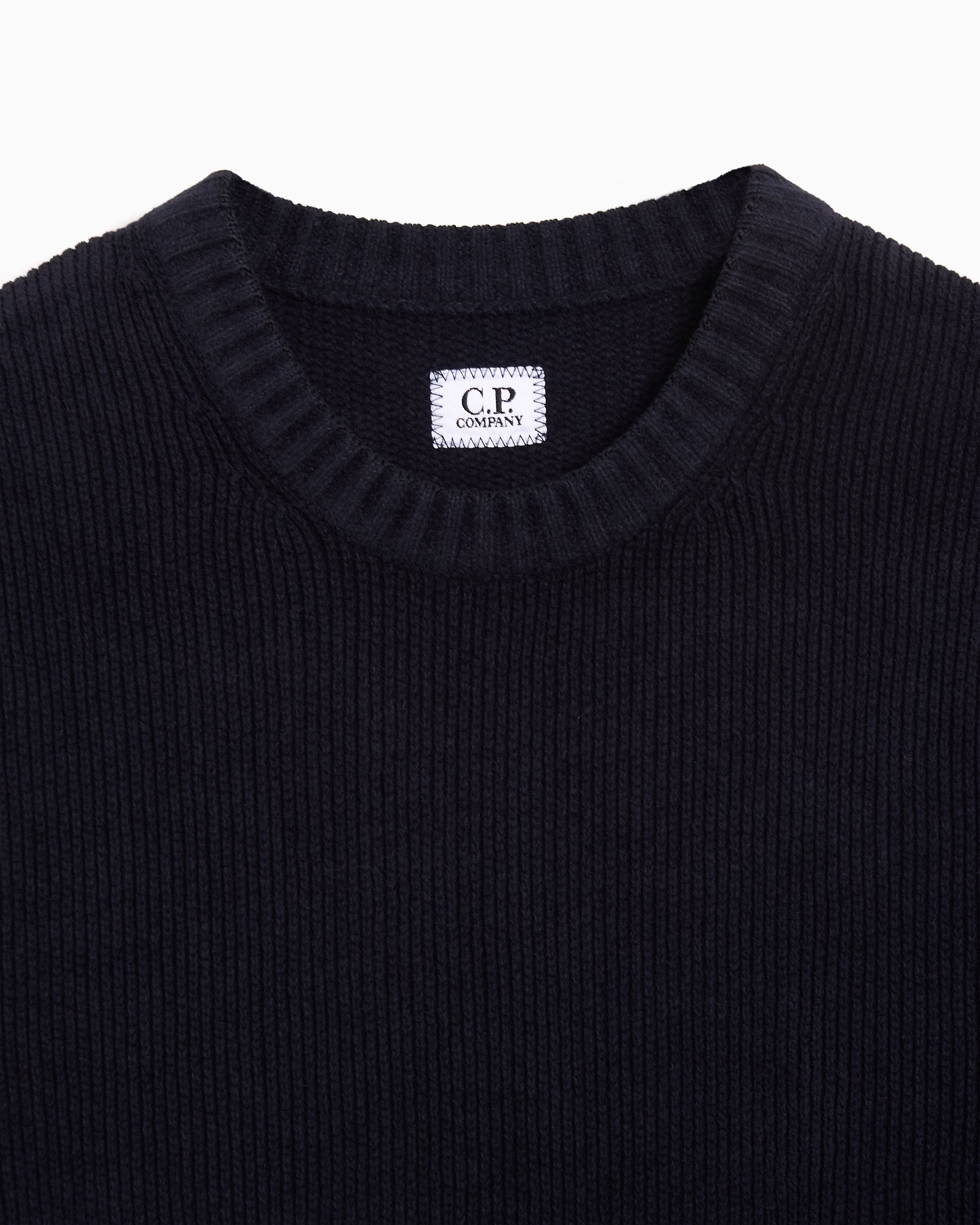 CP Company Men's Sweater Blue 19CMKN017A005558G-888 | FOOTDISTRICT