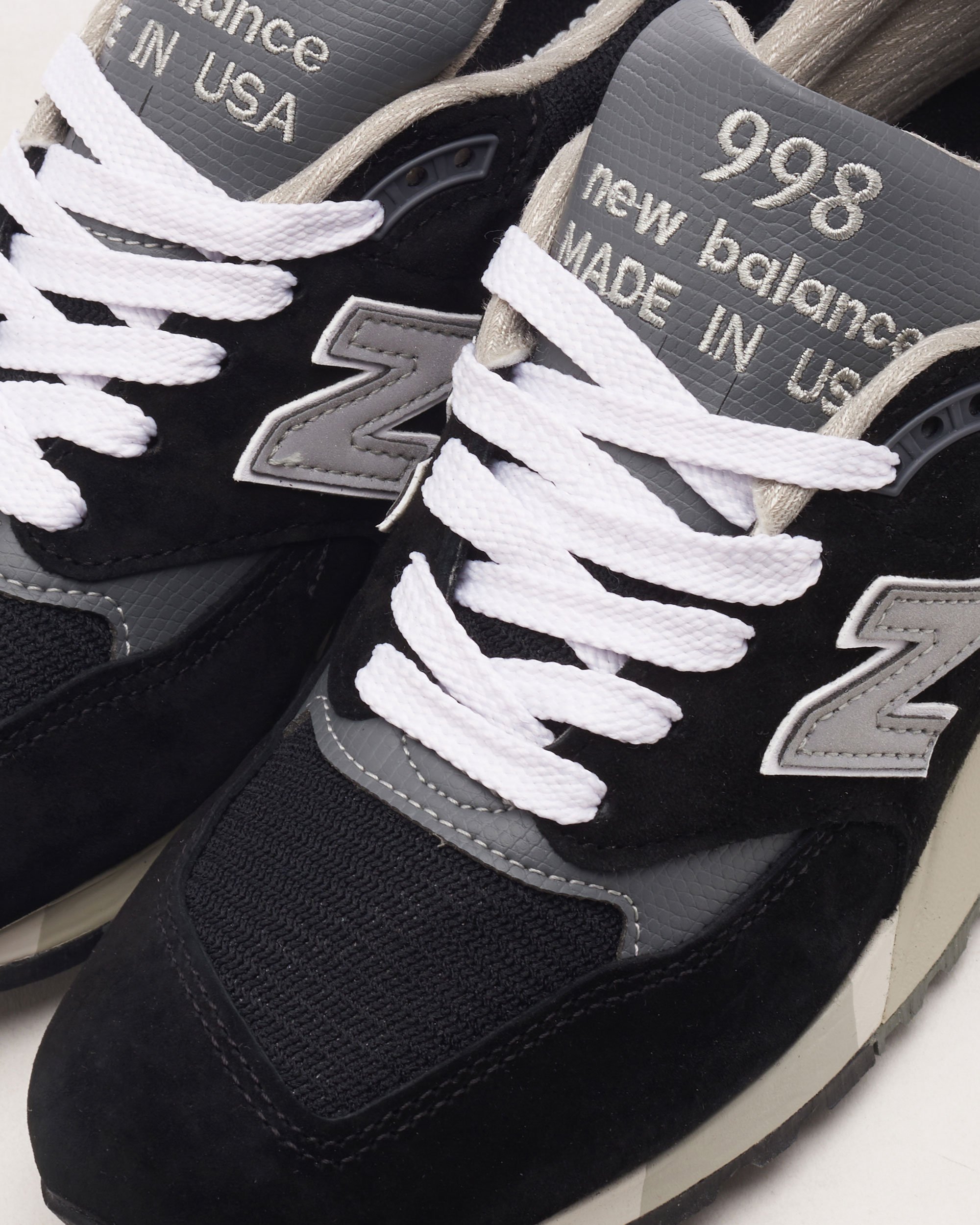 New Balance U998 BL Made In USA Negro U998BL FOOTDISTRICT