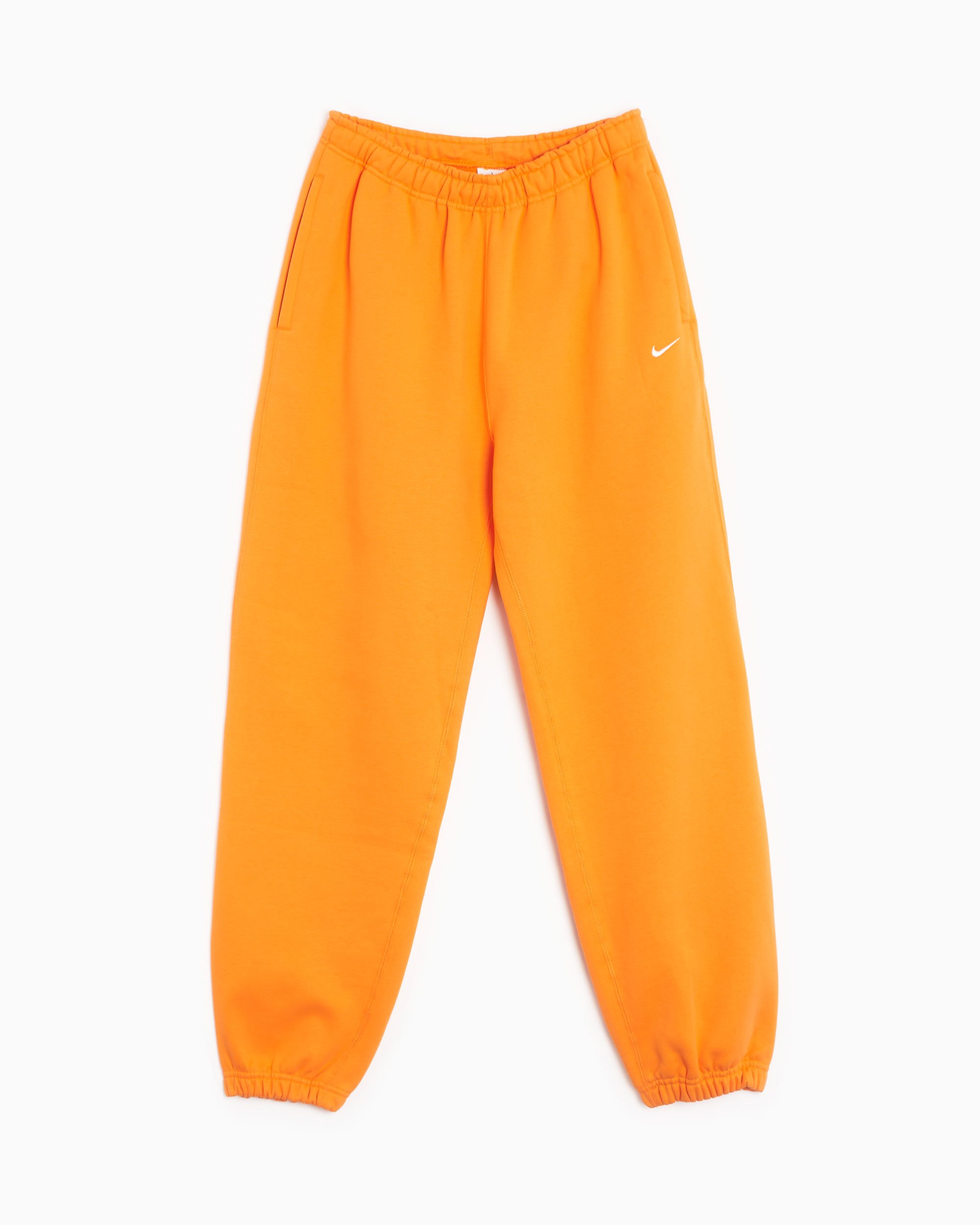 Nike NRG Solo Swoosh Women's Fleece Pants Laranja CW5565-836