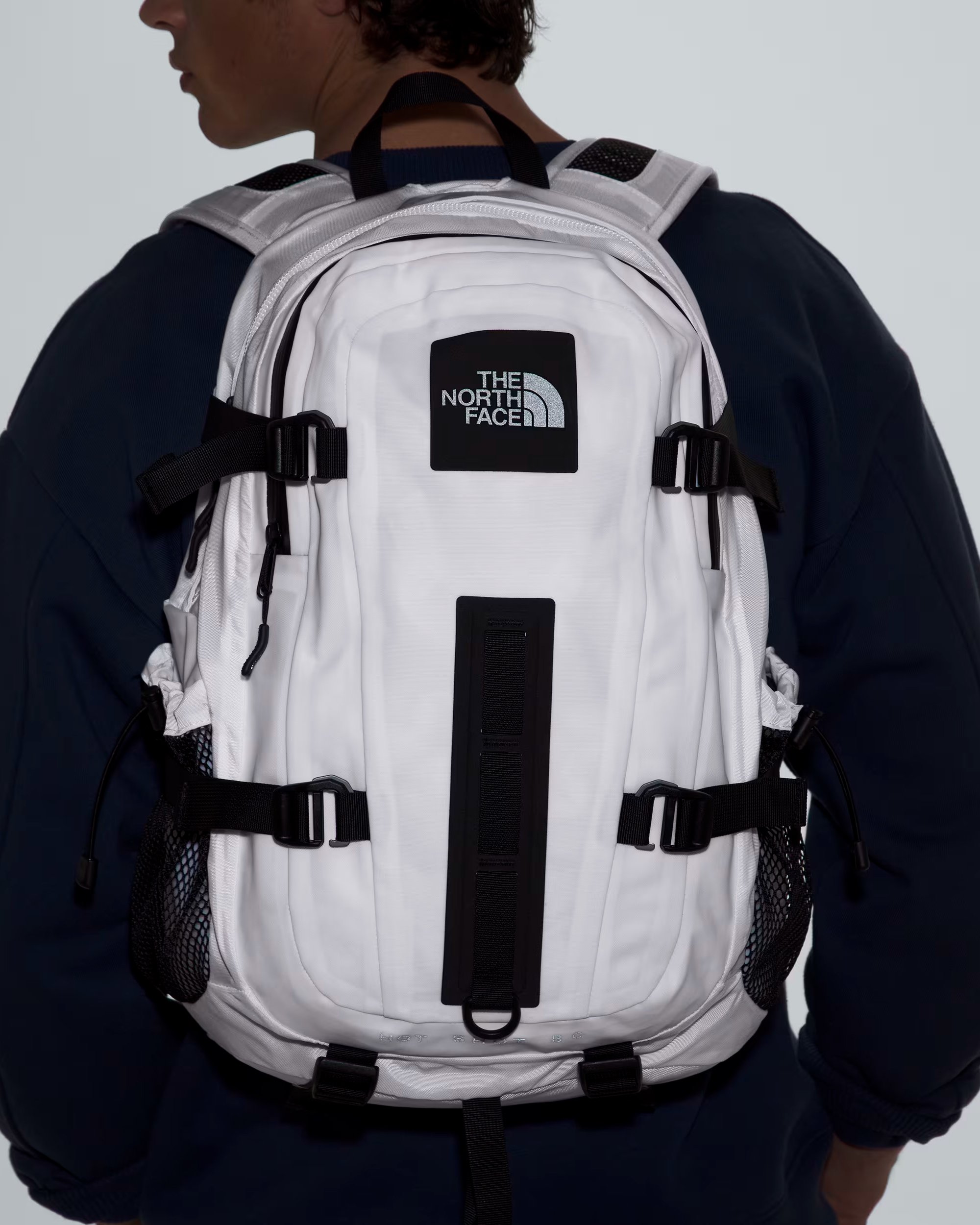 The North Face Hot Shot Base Camp Unisex Backpack White