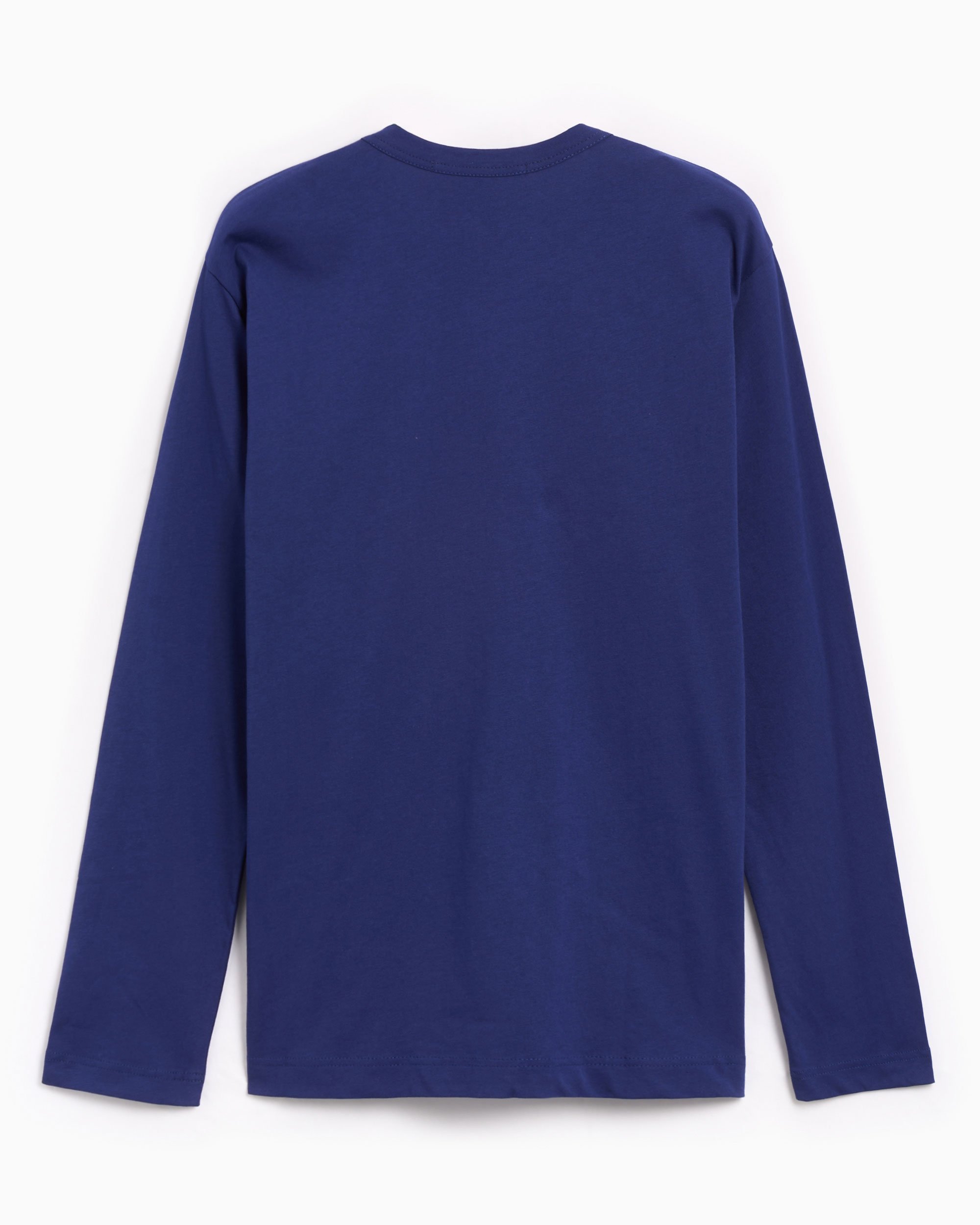 Comme Des Garçons Shirt Men's Long Sleeve Knit T-Shirt Azul FM 